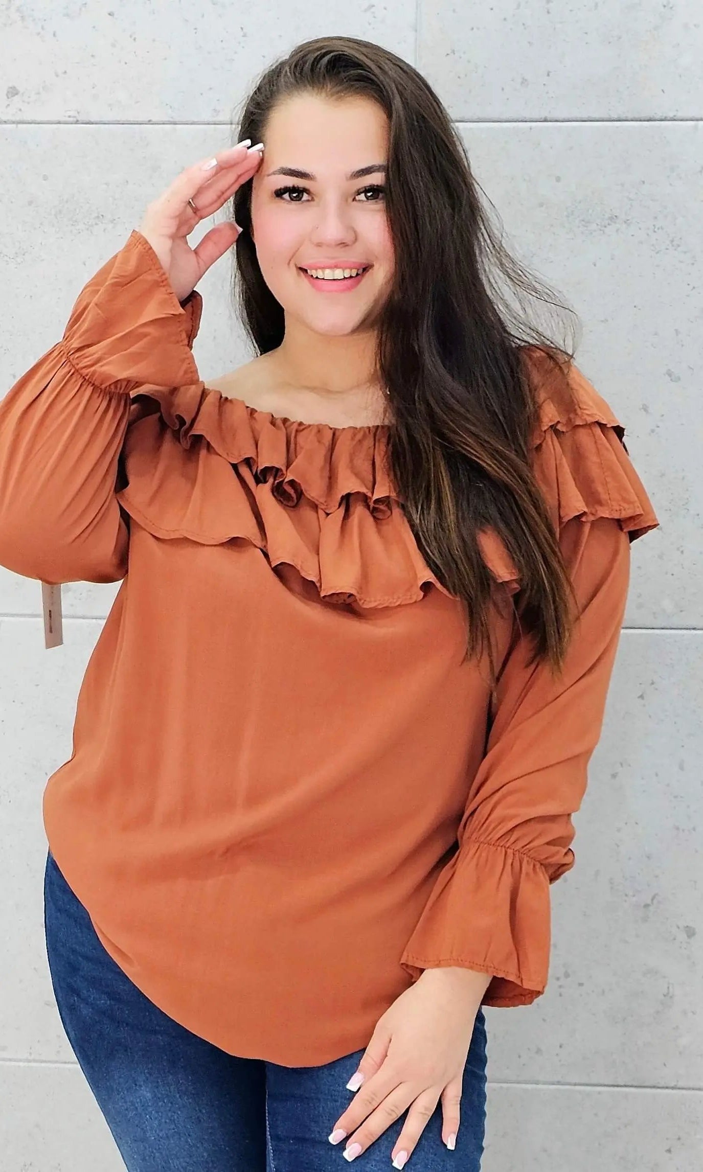 Bluzka hiszpanka, super model. Stylowa XL