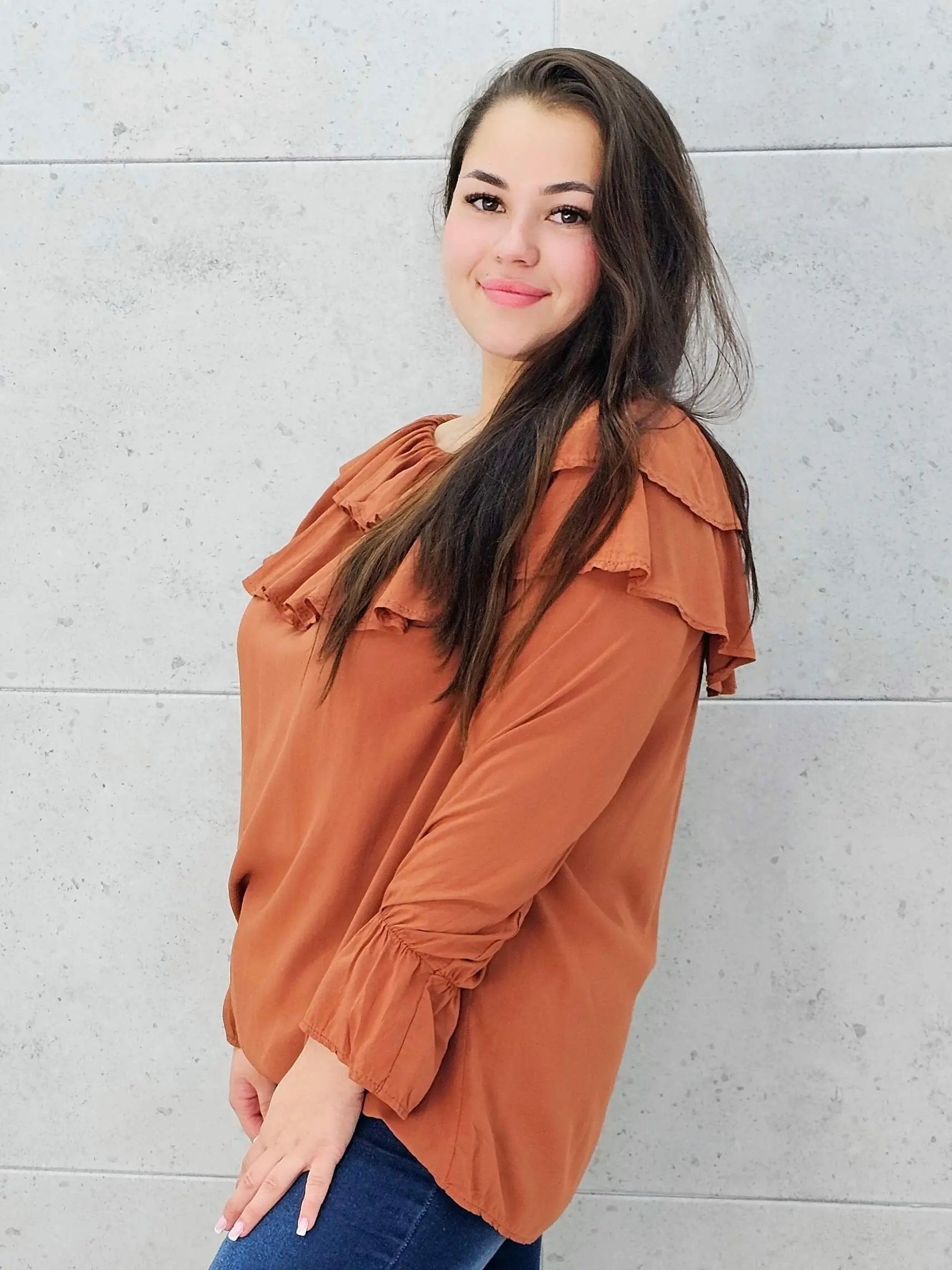 Bluzka hiszpanka, super model. Stylowa XL