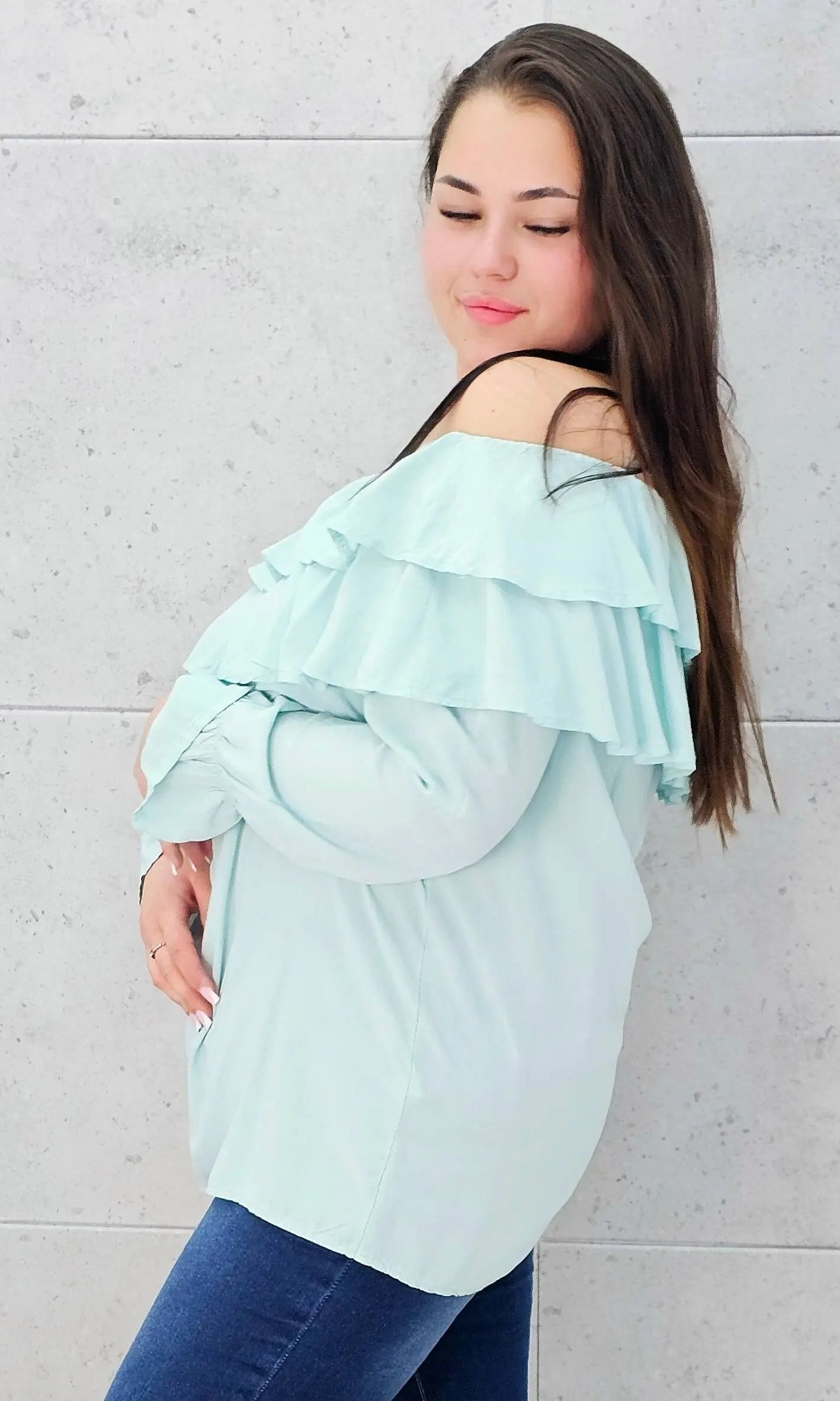 Bluzka hiszpanka, super model. Stylowa XL