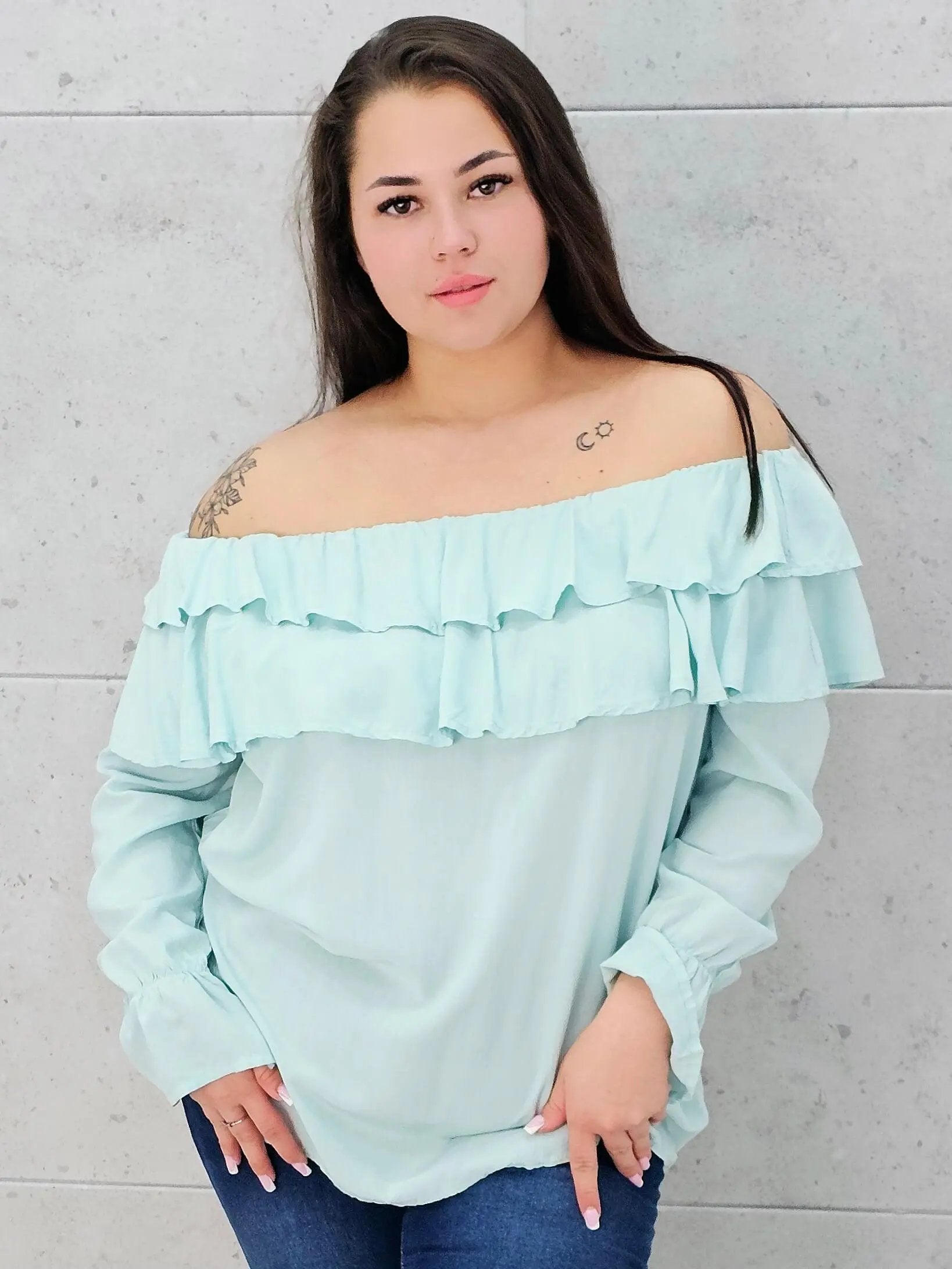 Bluzka hiszpanka, super model. Stylowa XL