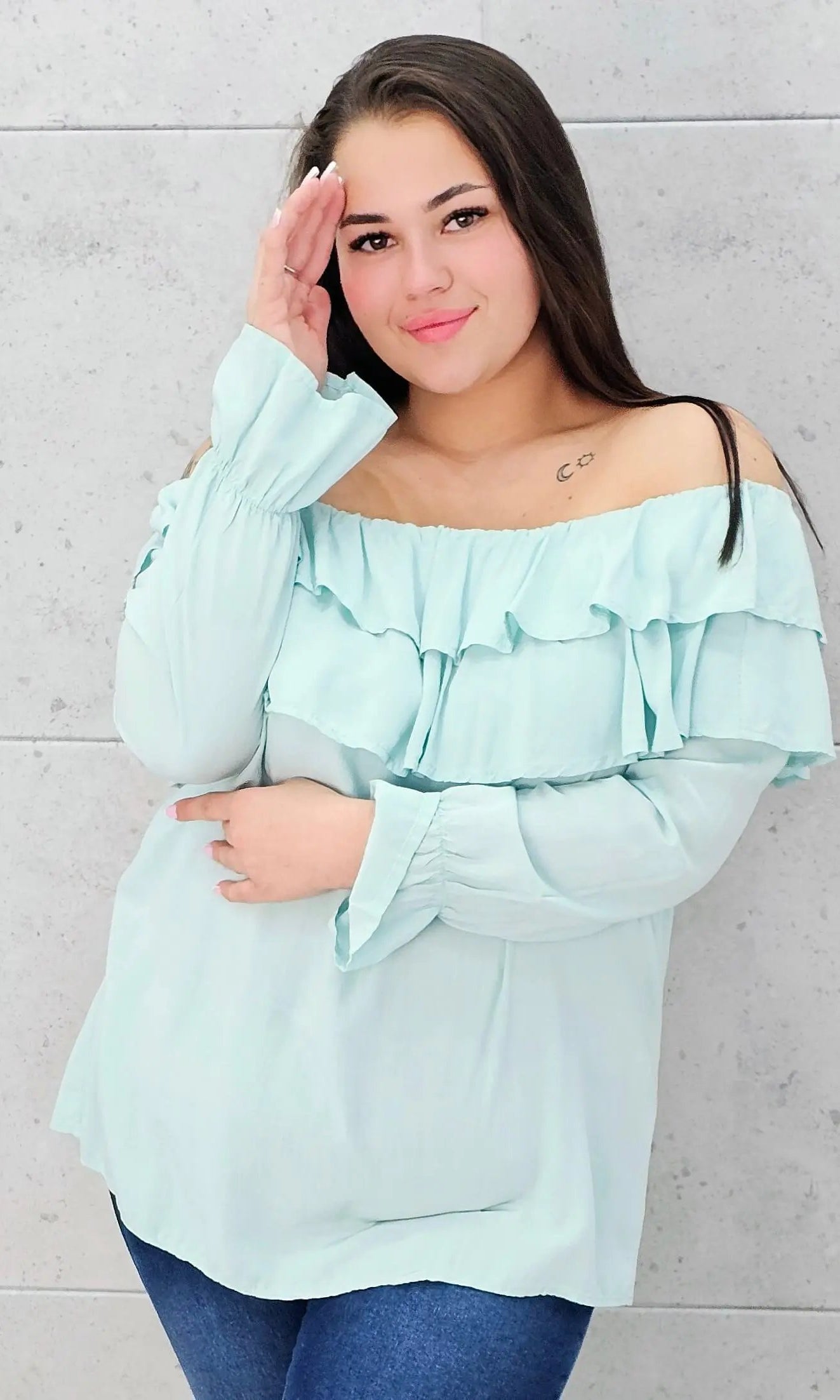 Bluzka hiszpanka, super model. Stylowa XL