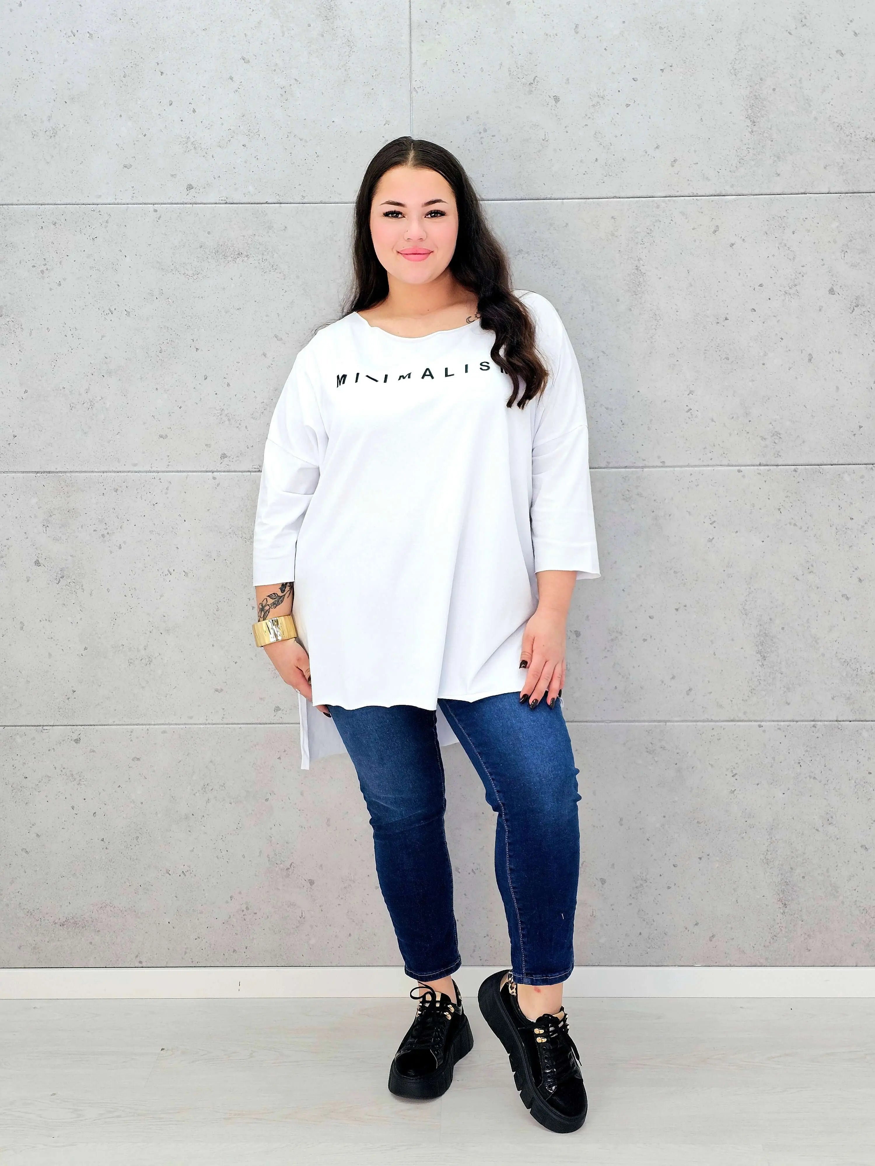 Bluzka oversize „Minimalism” Stylowa XL