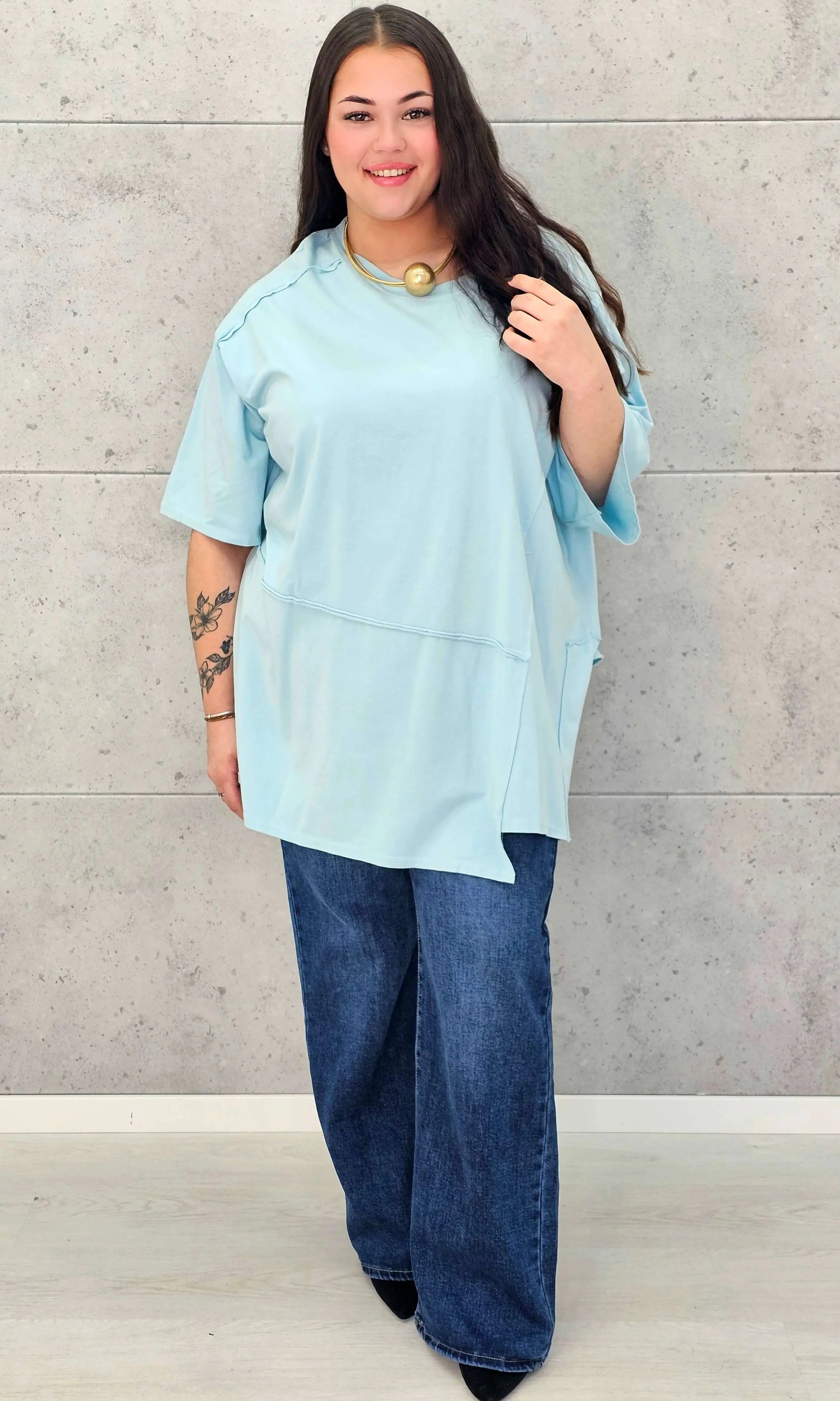 Bluzka oversize plus size StylowaXL – lekkość, wygoda i modny look - Stylowa XL