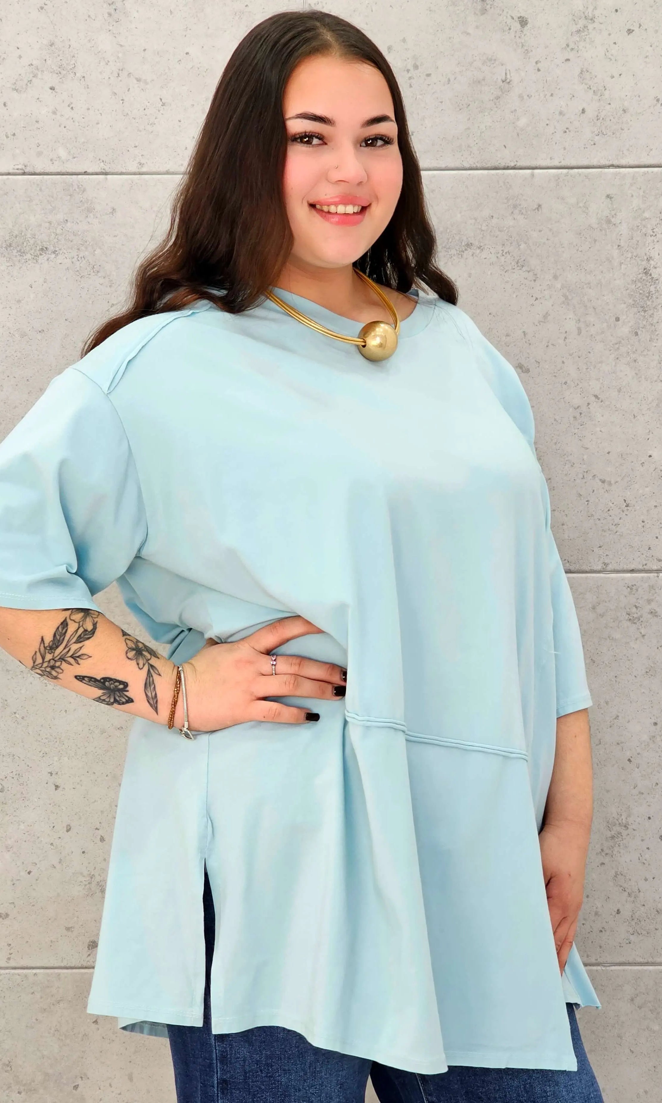 Bluzka oversize plus size StylowaXL – lekkość, wygoda i modny look - Stylowa XL
