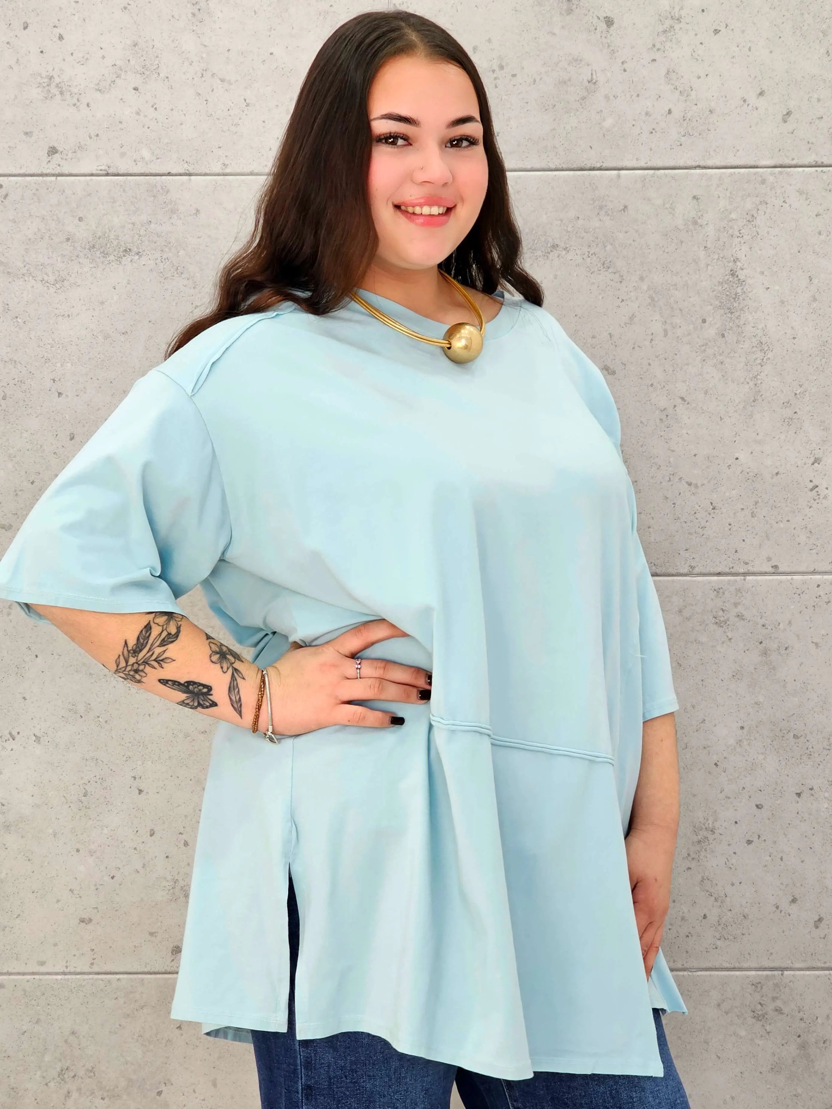 Bluzka oversize plus size StylowaXL – lekkość, wygoda i modny look - Stylowa XL