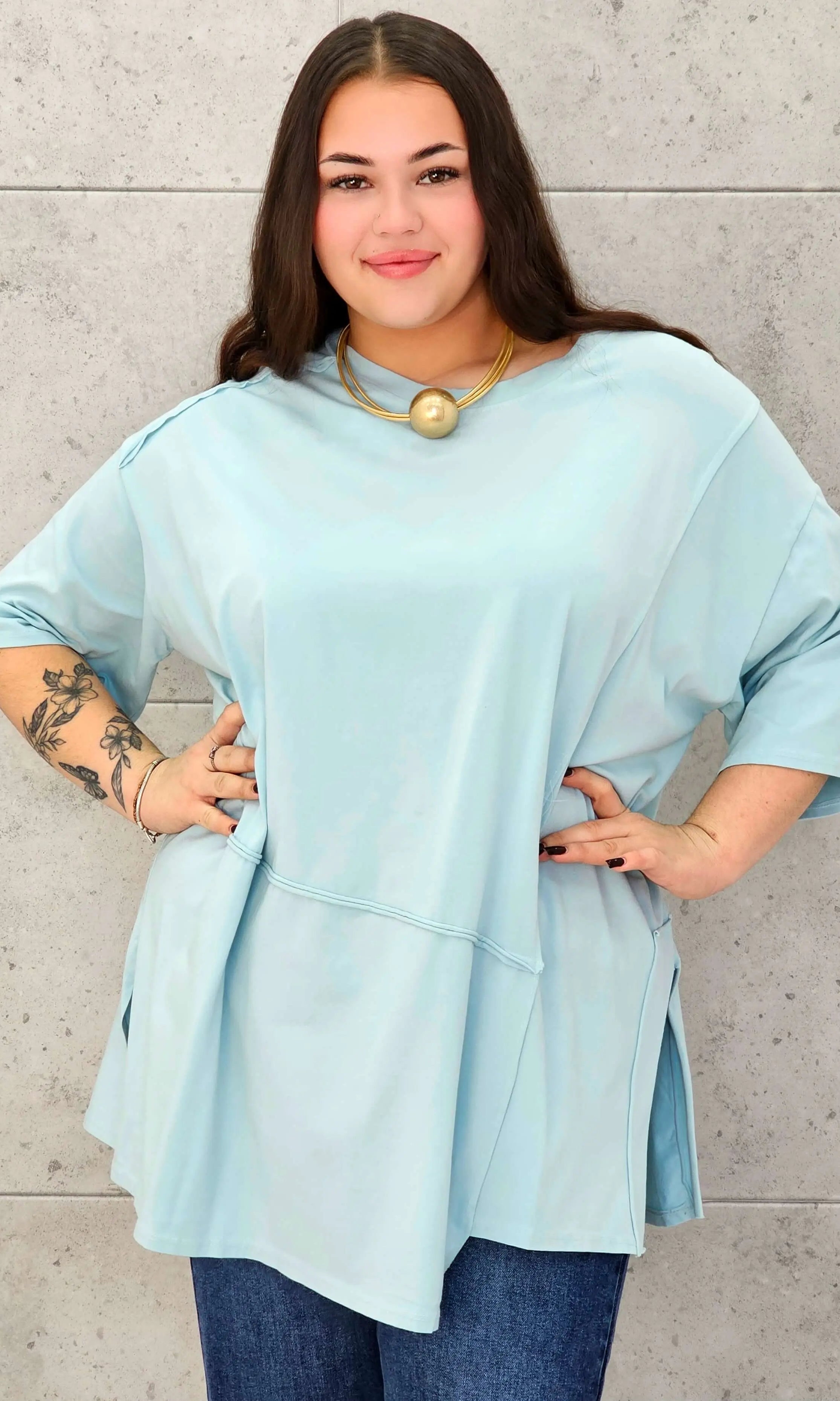 Bluzka oversize plus size StylowaXL – lekkość, wygoda i modny look - Stylowa XL