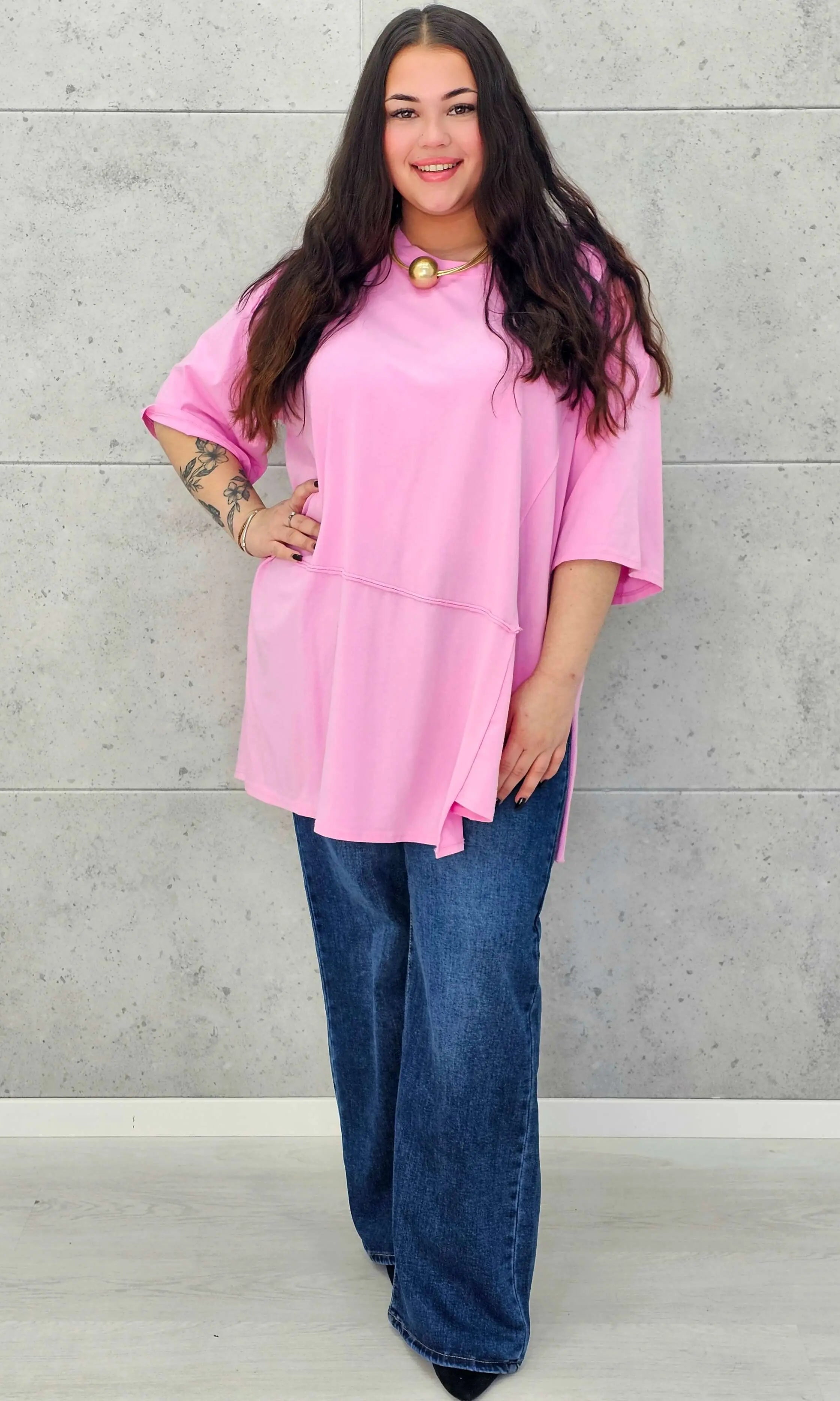 Bluzka oversize plus size StylowaXL – lekkość, wygoda i modny look - Stylowa XL