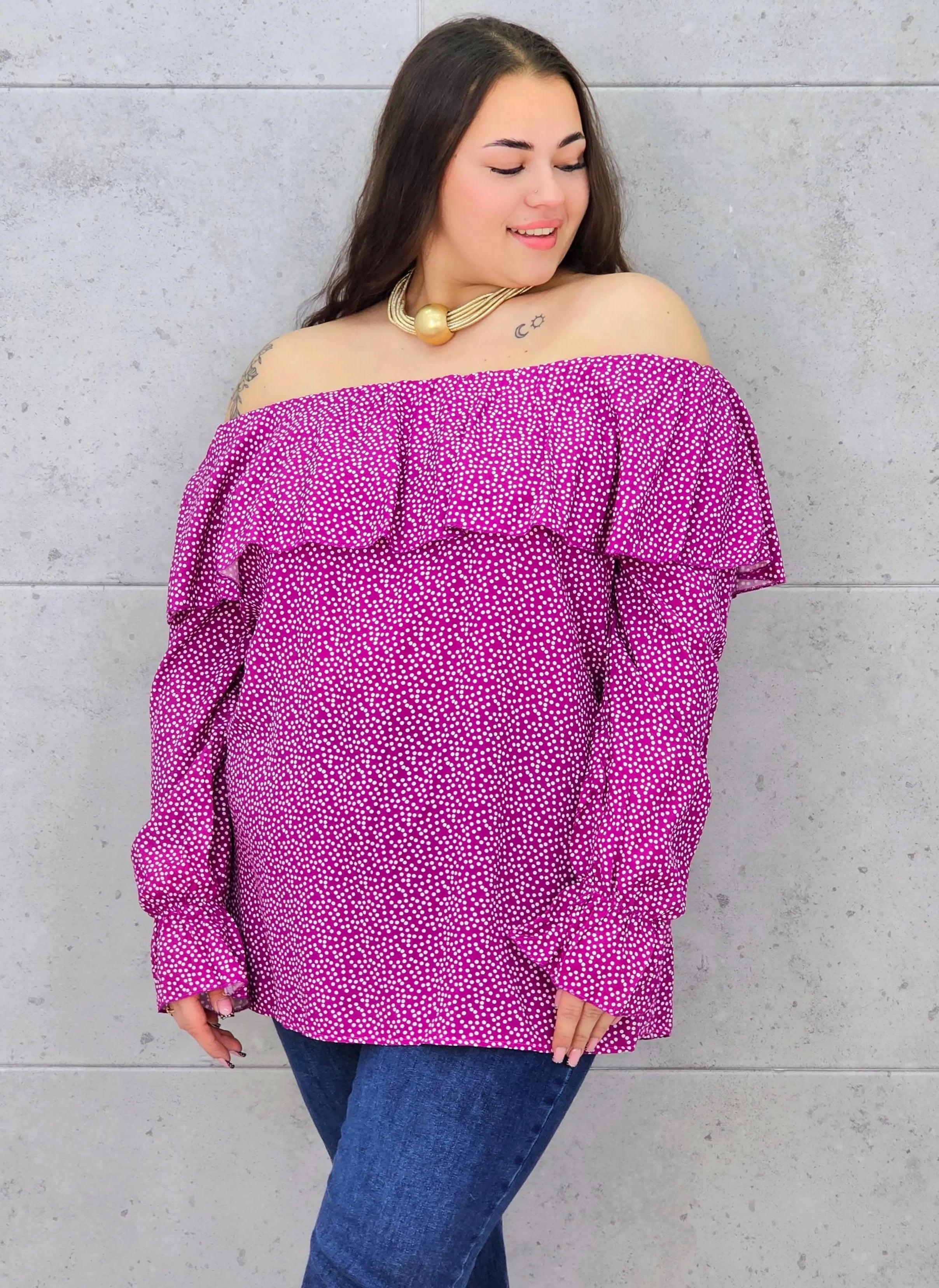 Bluzka plus size – hiszpanka o zwiewnym i kobiecym fasonie XXL Stylowa XL