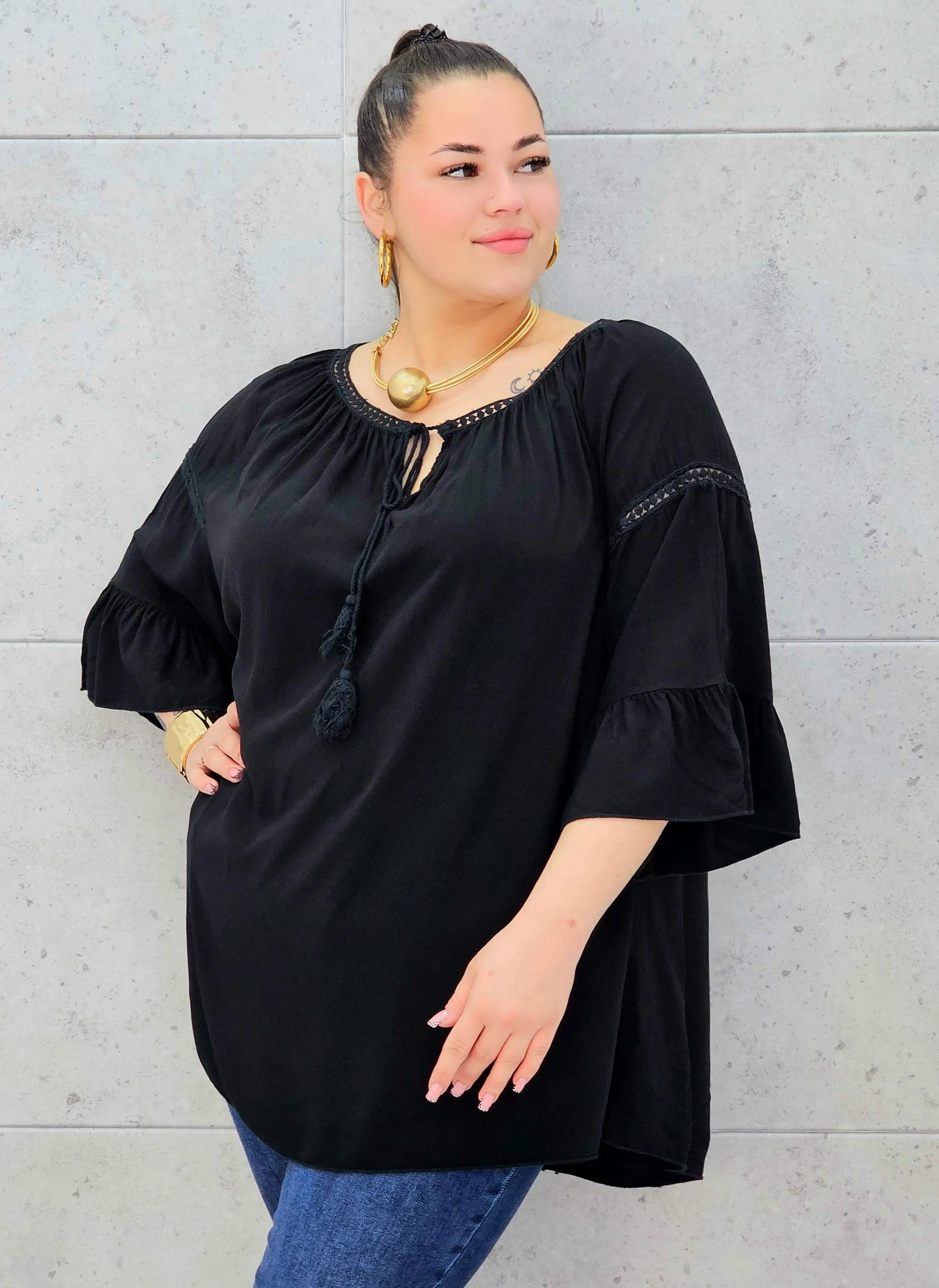 Bluzka plus size – lekka, boho i niezwykle kobieca Stylowa XL