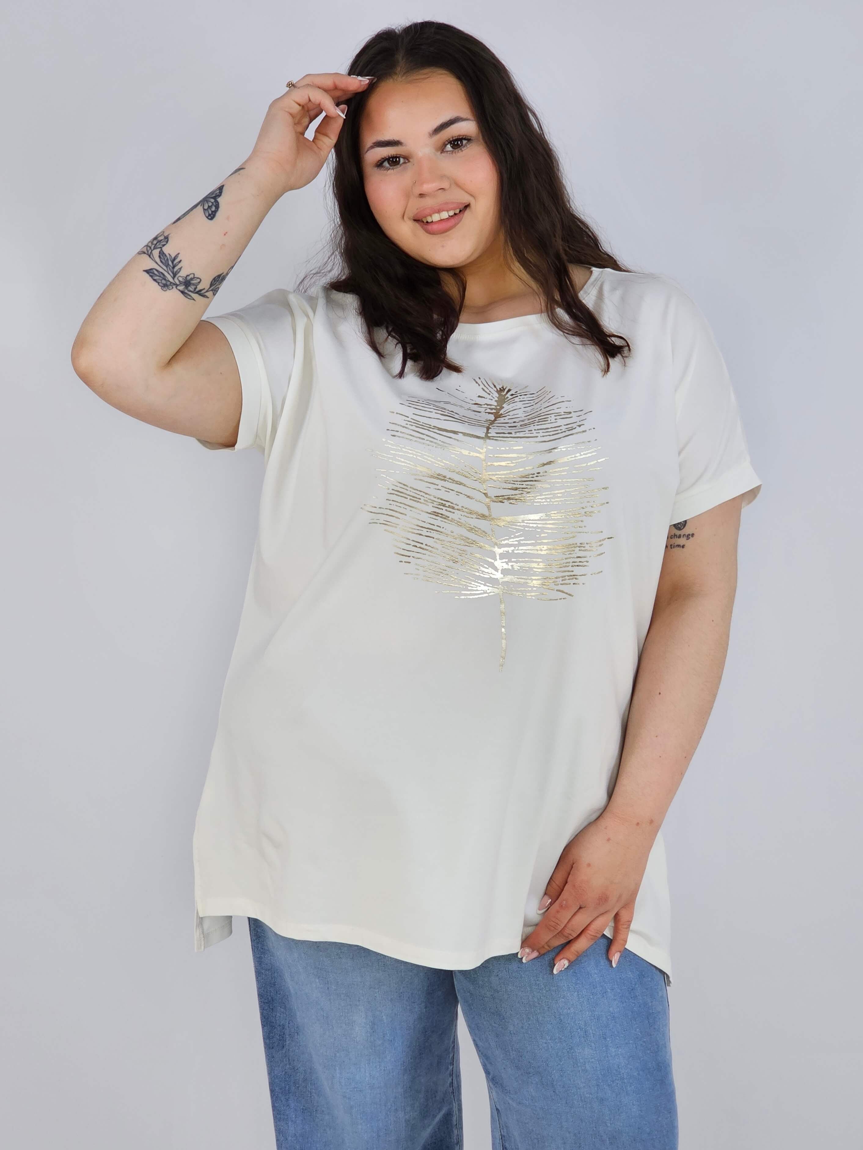 Bluzka plus size, która łączy subtelność z wygodą Stylowa XL