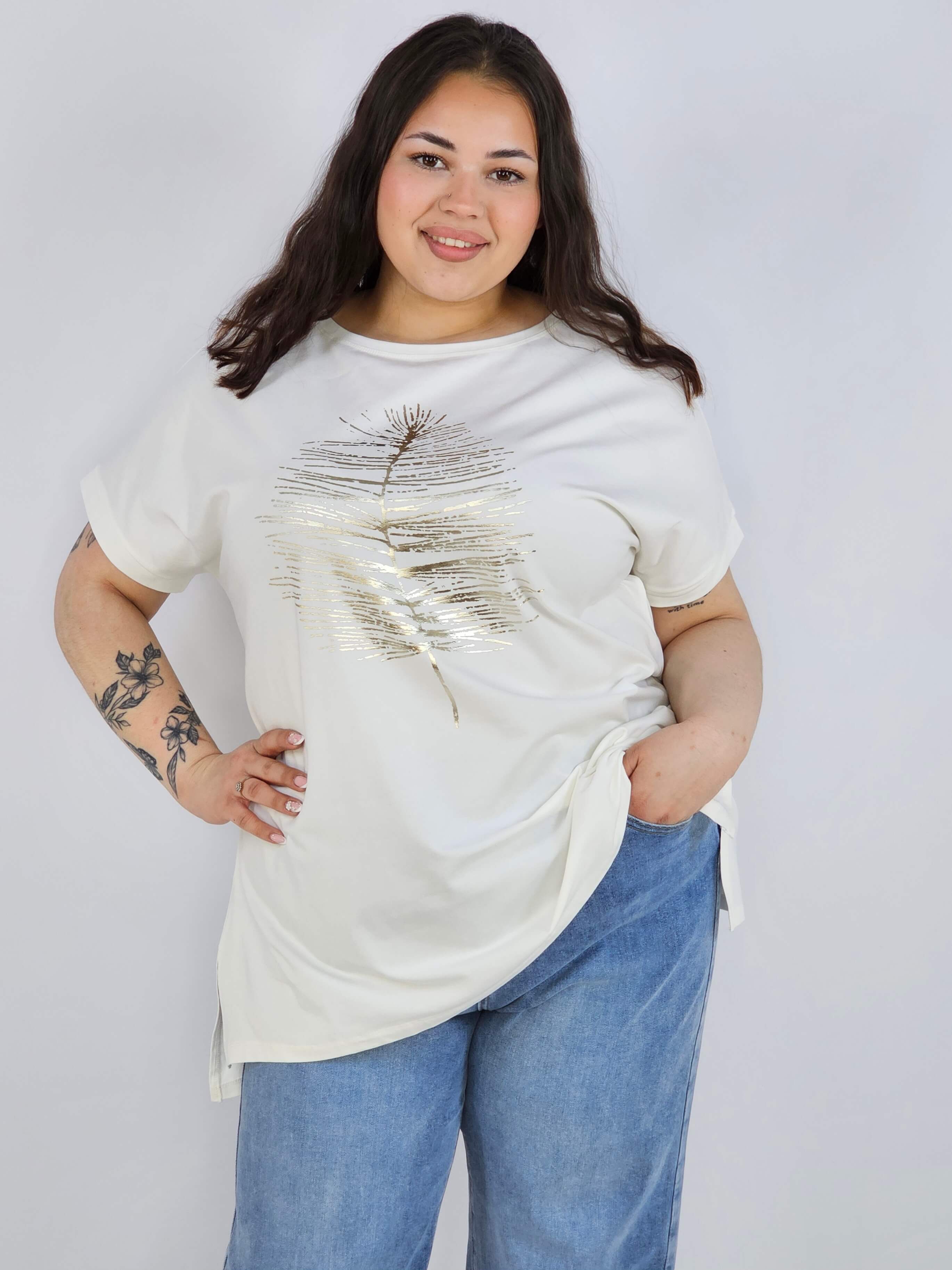 Bluzka plus size, która łączy subtelność z wygodą Stylowa XL