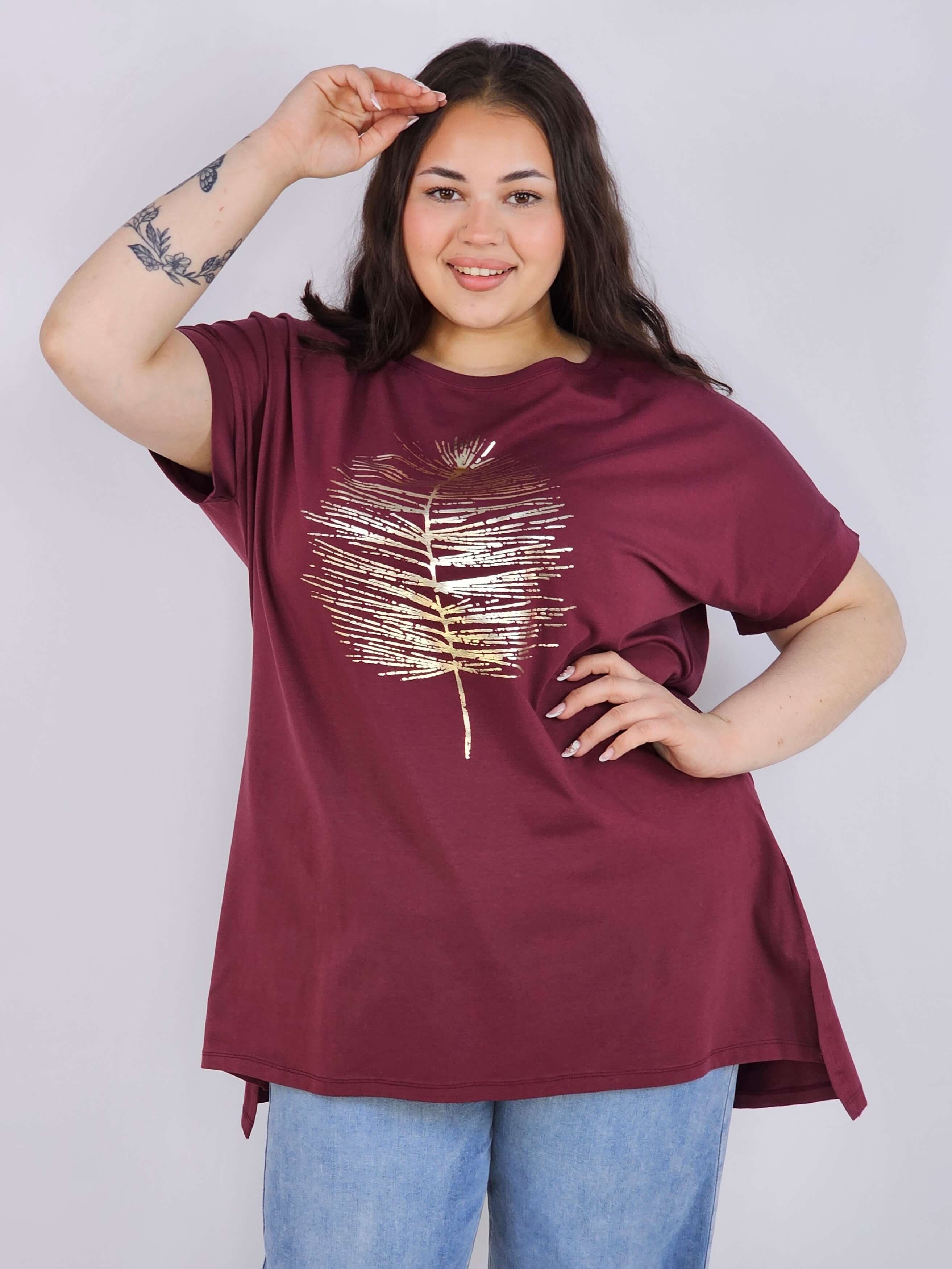 Bluzka plus size, która łączy subtelność z wygodą Stylowa XL