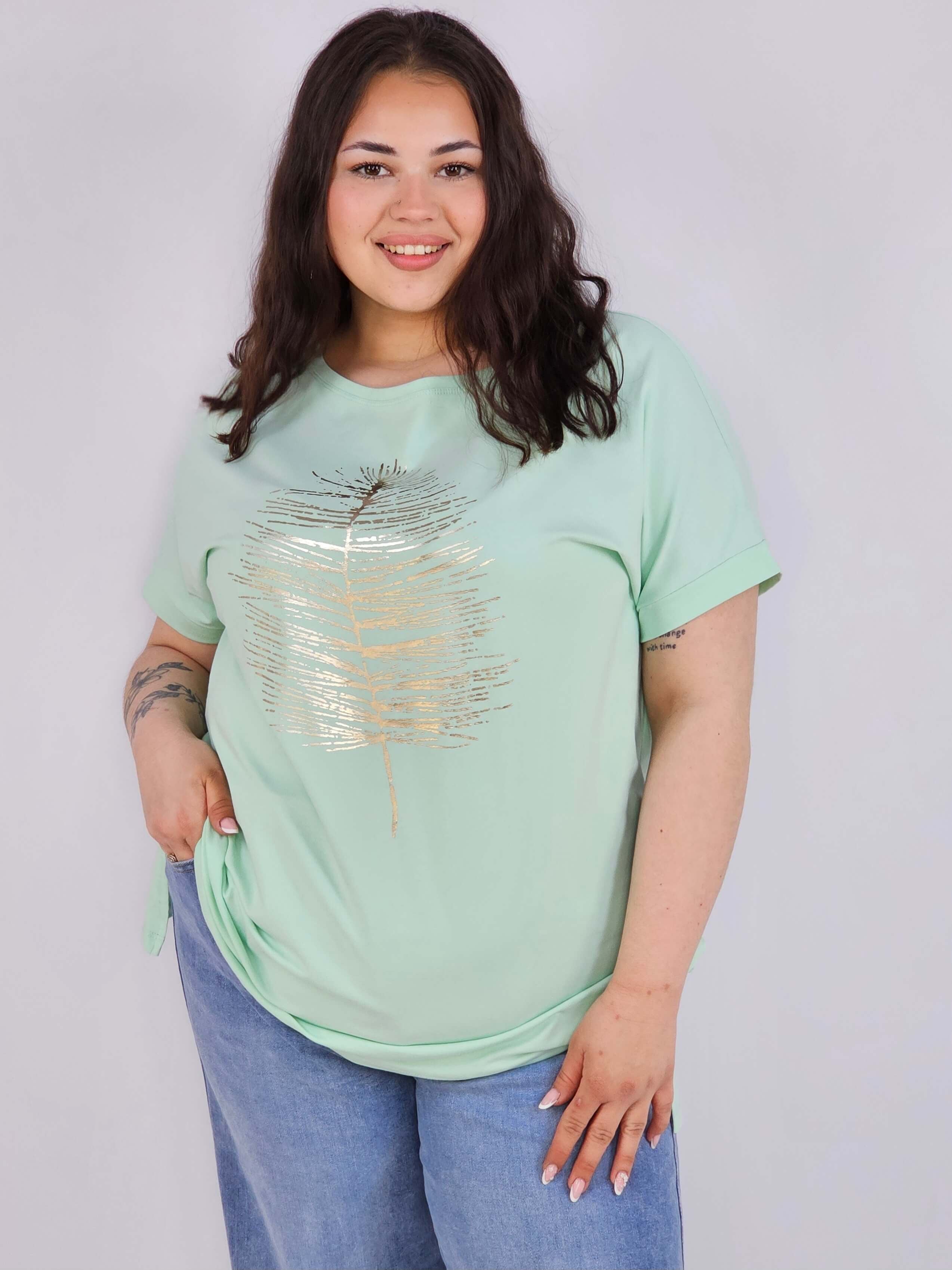 Bluzka plus size, która łączy subtelność z wygodą Stylowa XL