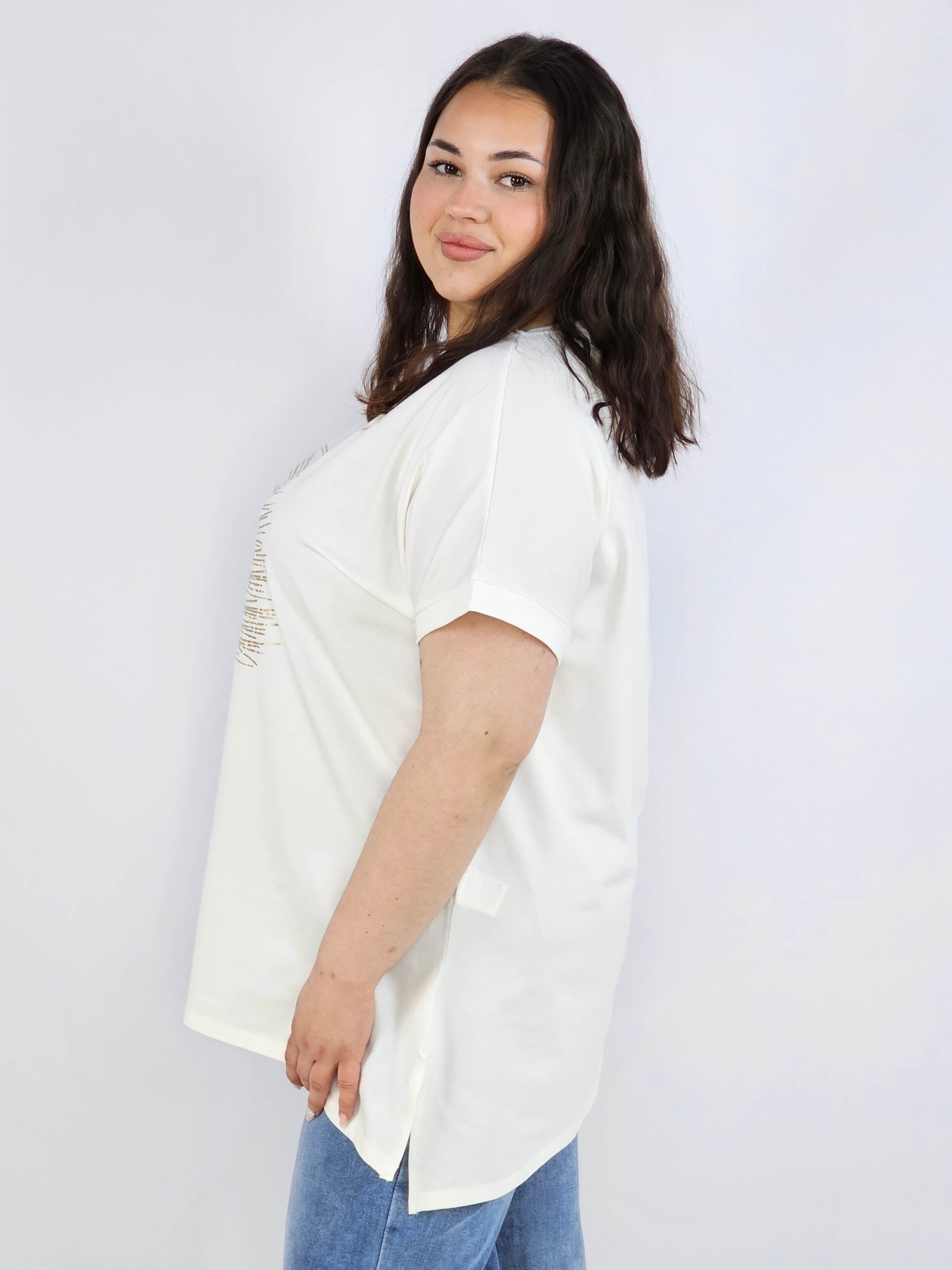 Bluzka plus size, która łączy subtelność z wygodą Stylowa XL