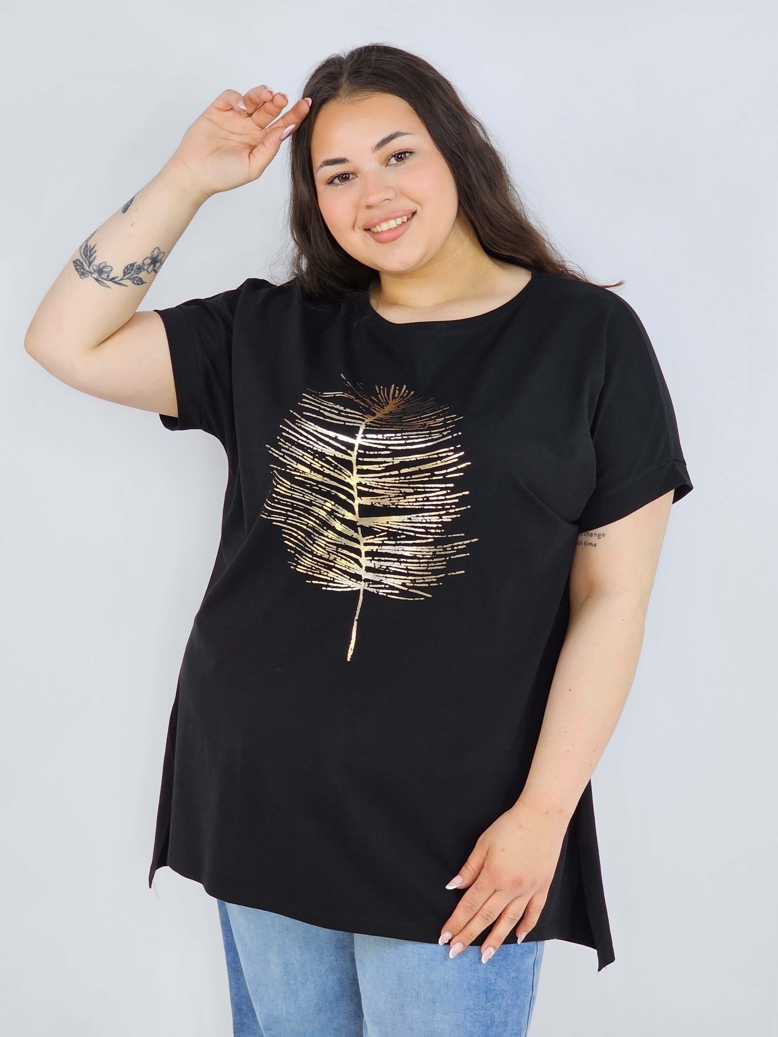 Bluzka plus size, która łączy subtelność z wygodą Stylowa XL