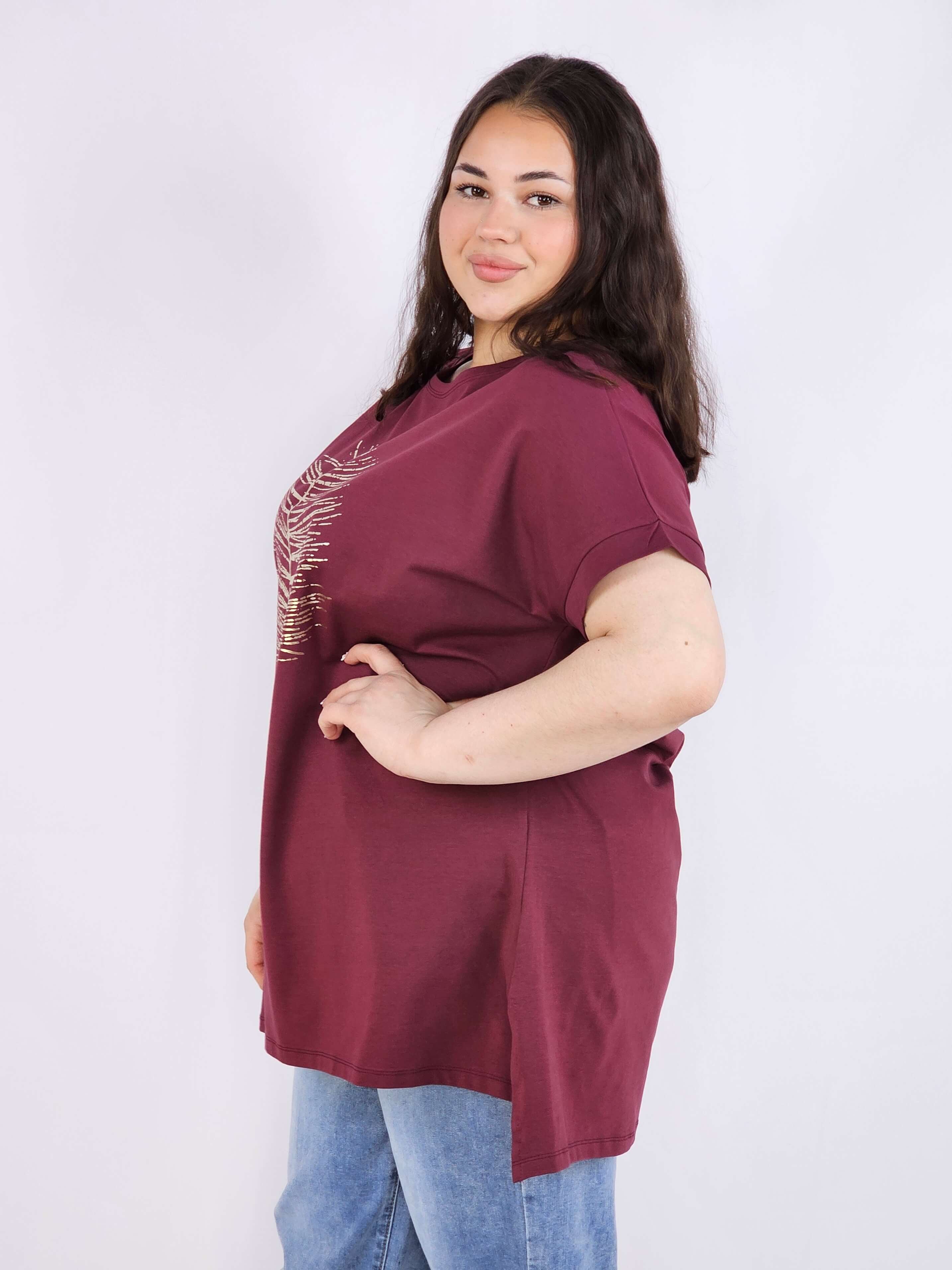 Bluzka plus size, która łączy subtelność z wygodą Stylowa XL