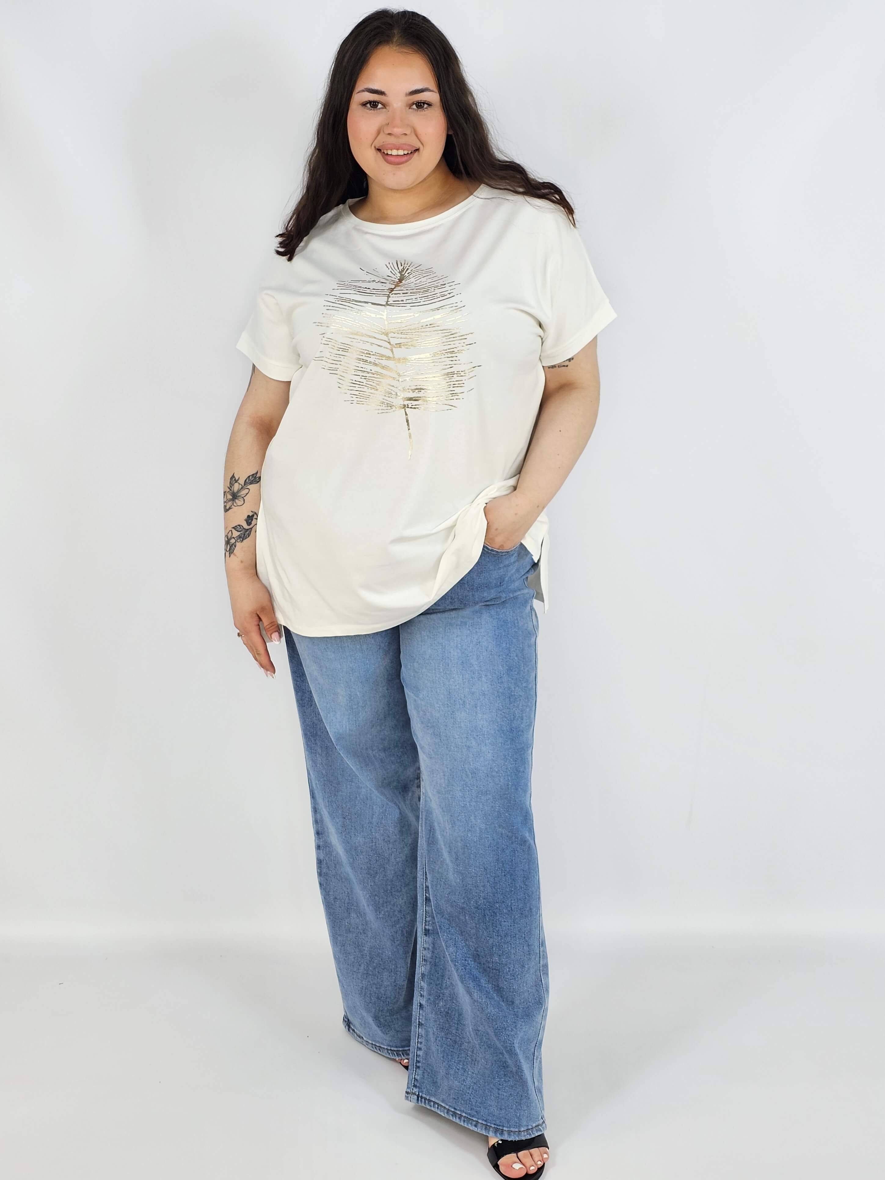 Bluzka plus size, która łączy subtelność z wygodą Stylowa XL