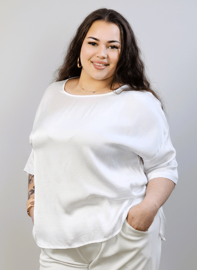 Bluzka wiskoza plus size – lekka bluzka XXL o swobodnym fasonie Stylowa XL