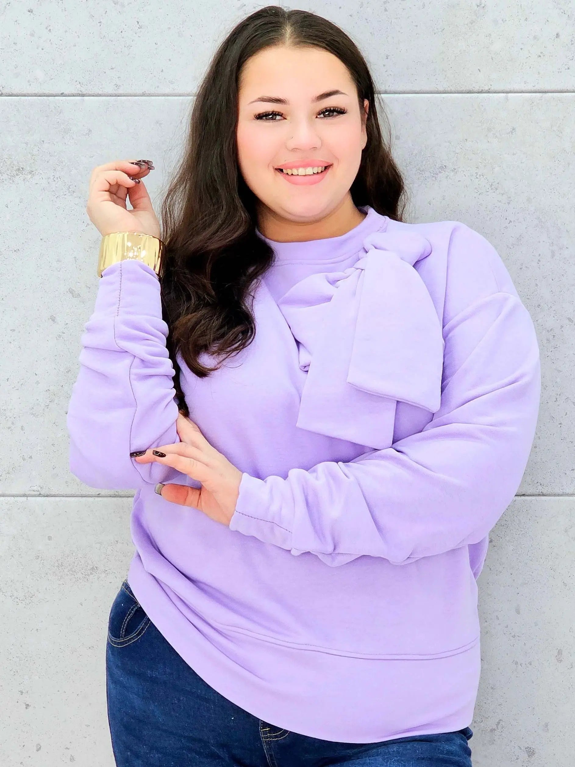 Bluzka z kokardą Stylowa XL