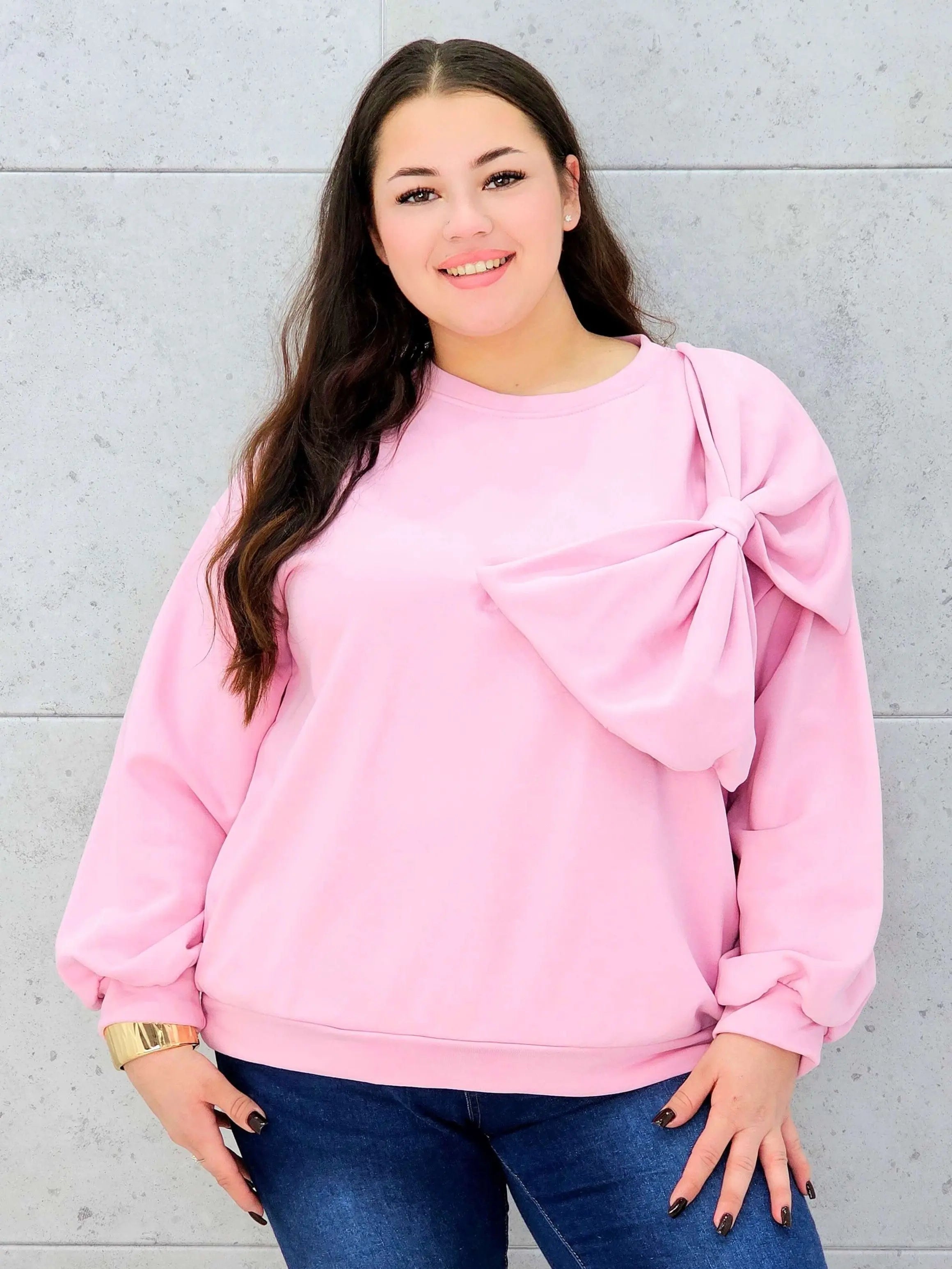 Bluzka z kokardą Stylowa XL