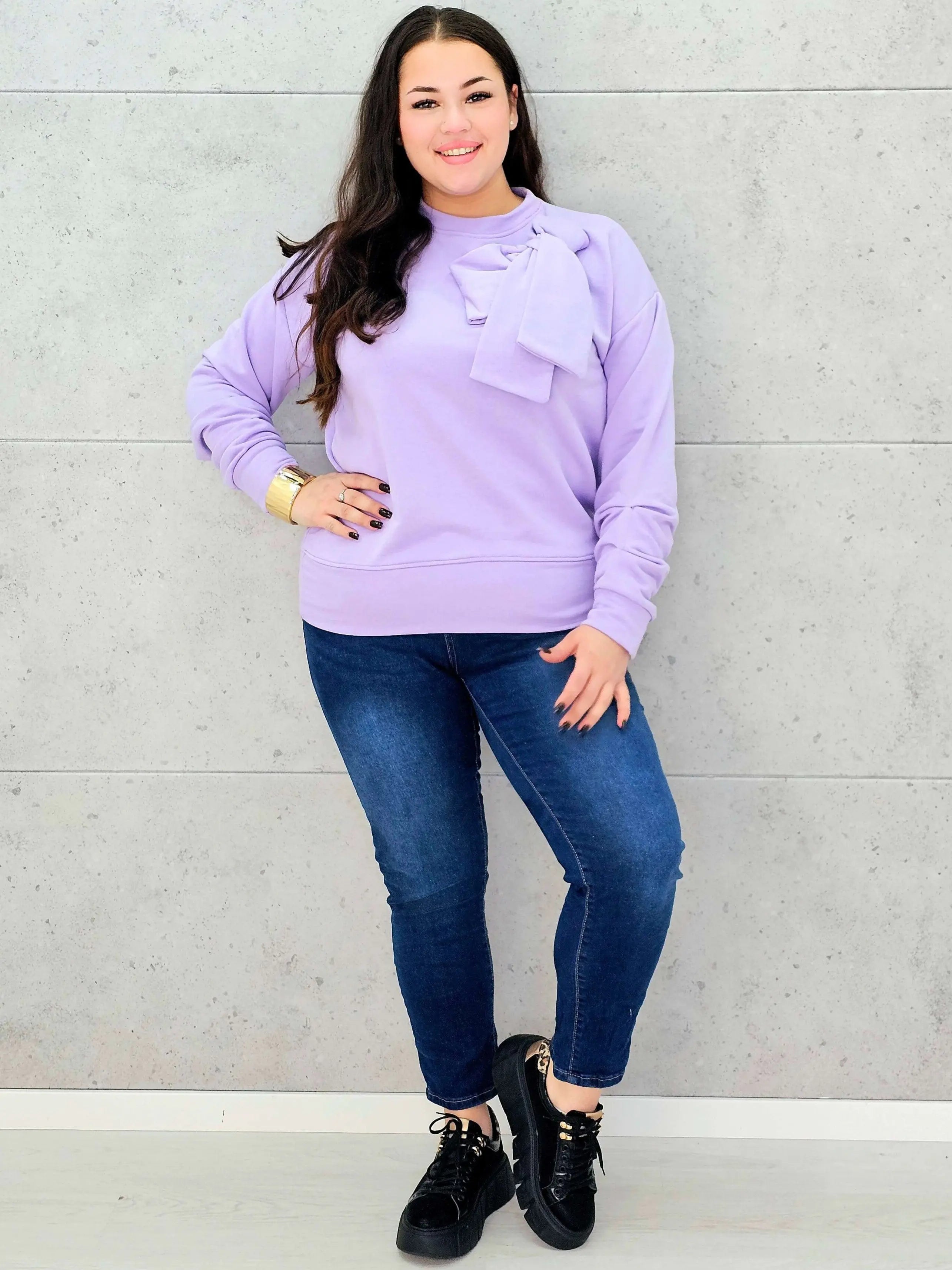 Bluzka z kokardą Stylowa XL