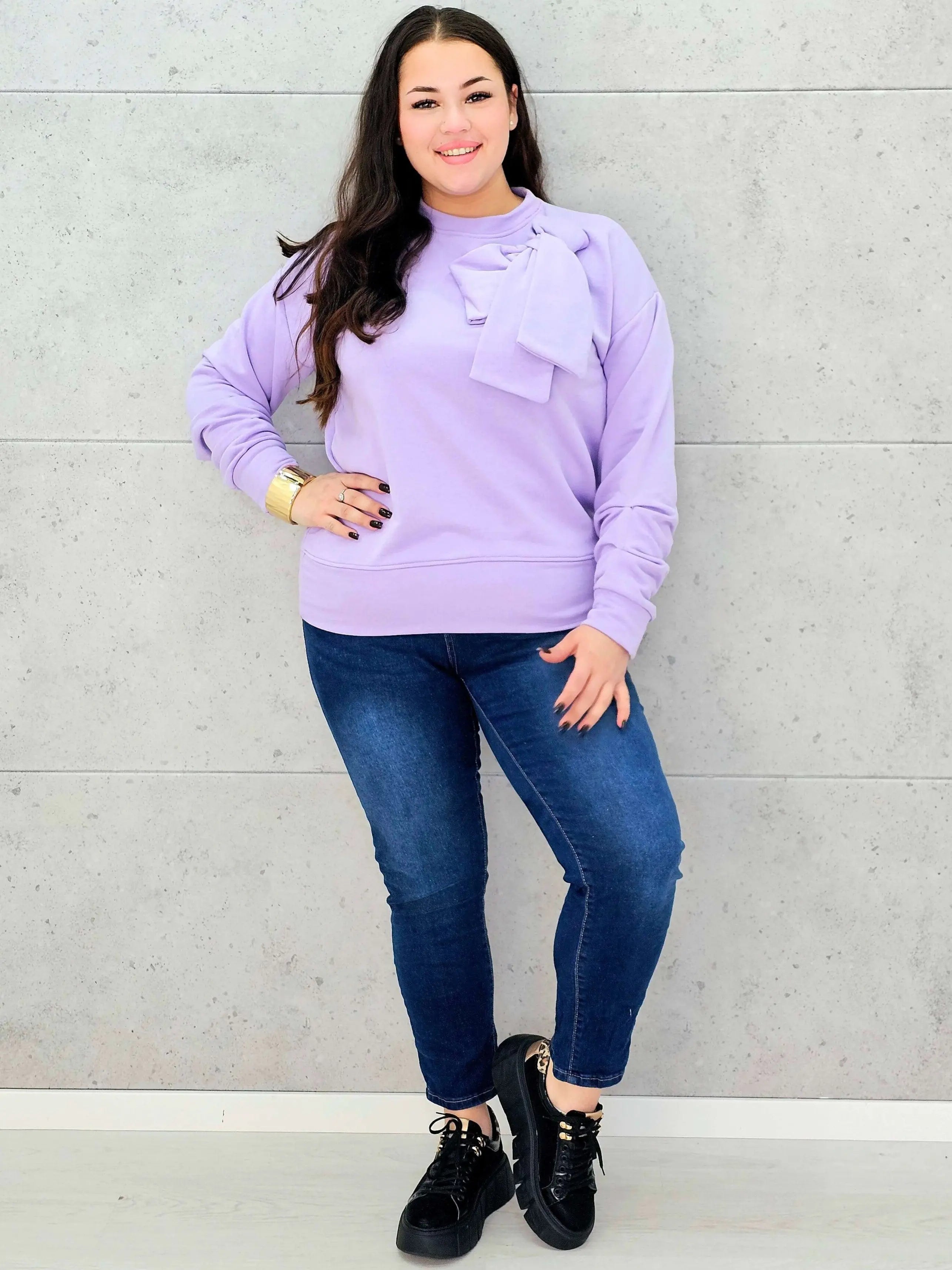 Bluzka z kokardą Stylowa XL