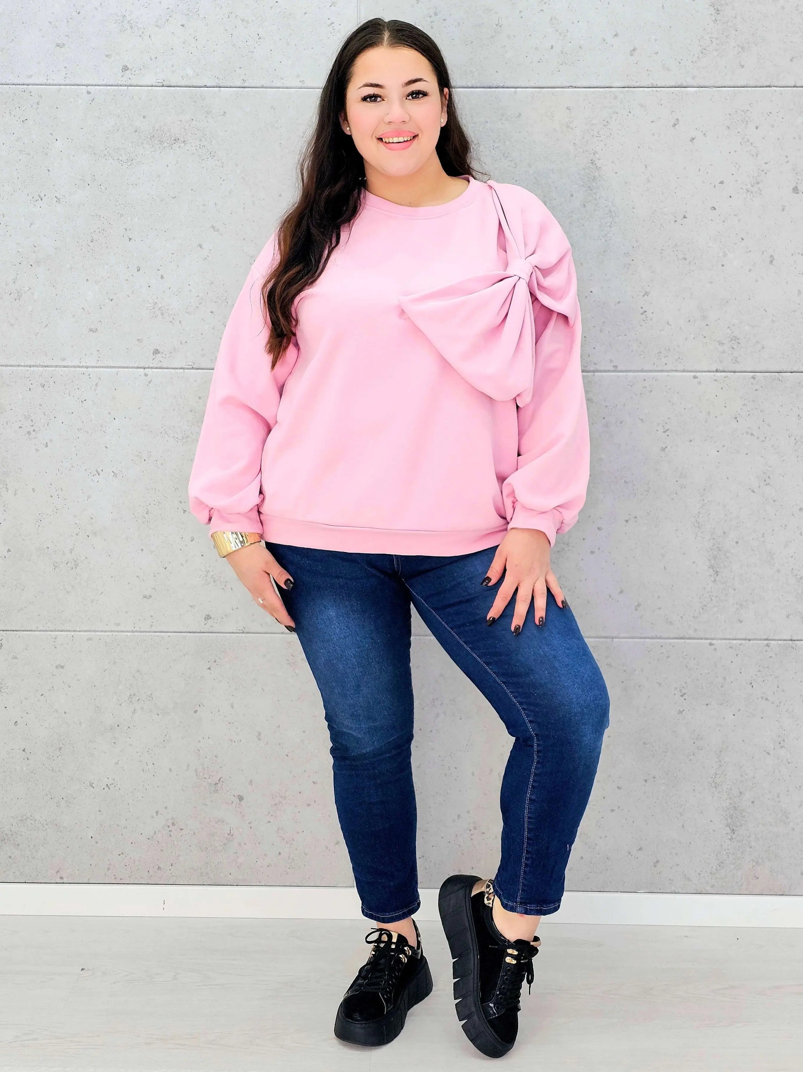 Bluzka z kokardą Stylowa XL