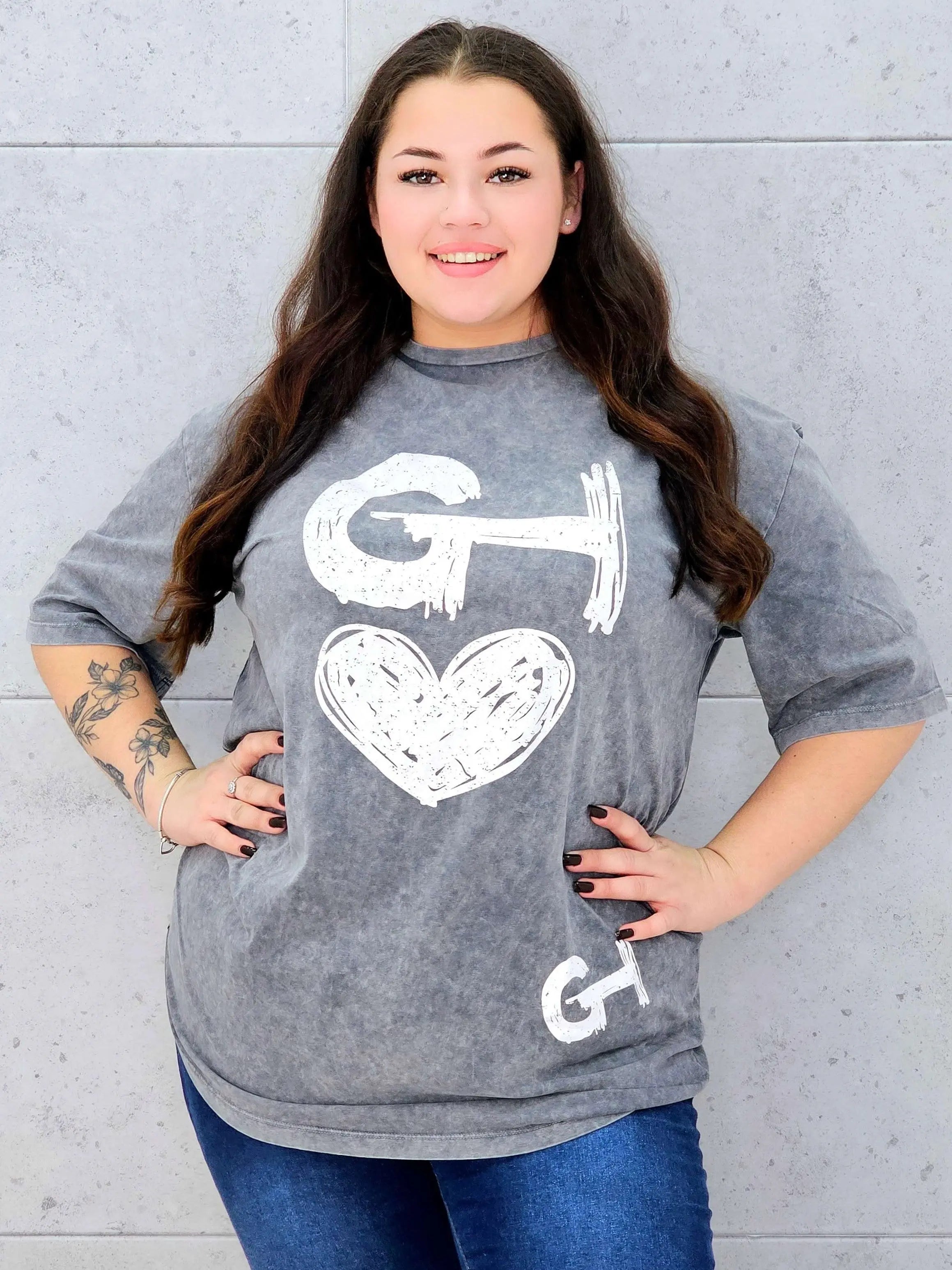 Bluzka z nadrukiem XXL – styl i wygoda w modzie plus size Stylowa XL