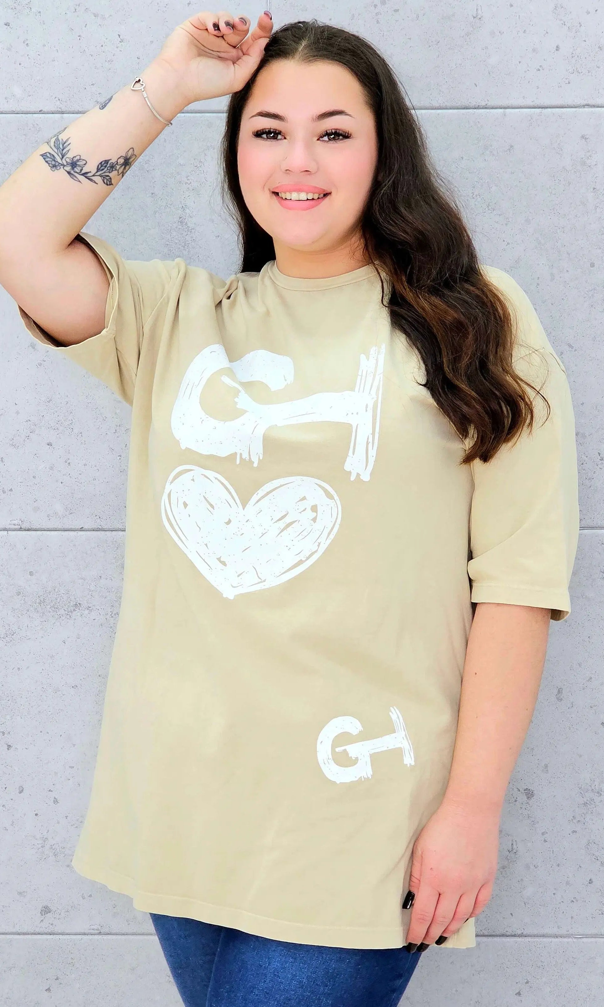 Bluzka z nadrukiem XXL – styl i wygoda w modzie plus size Stylowa XL