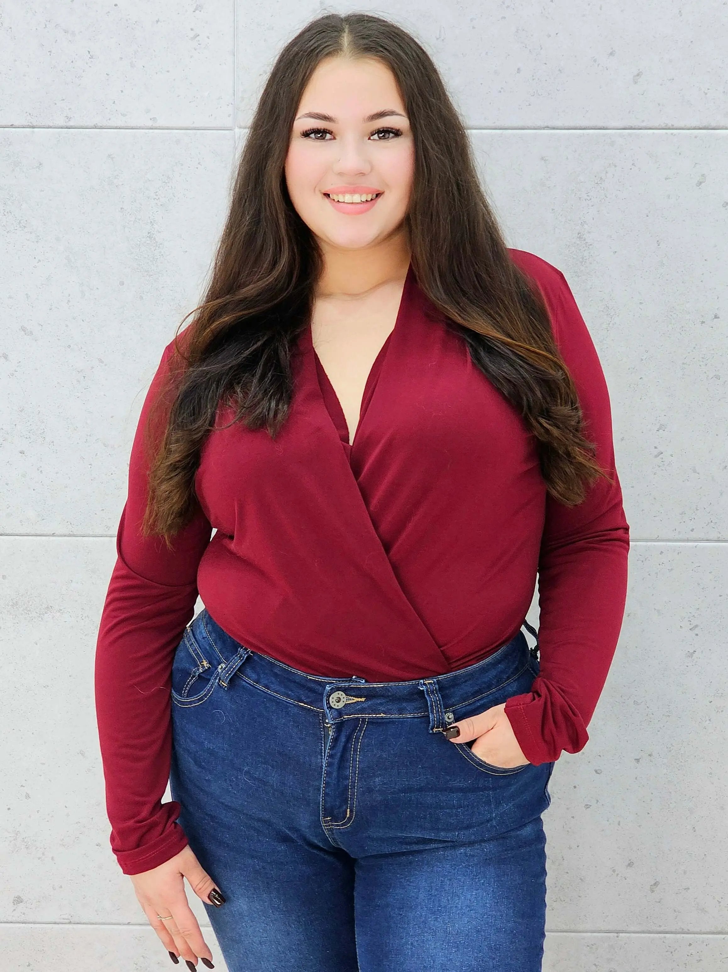 Body kopertowe plus size Stylowa XL