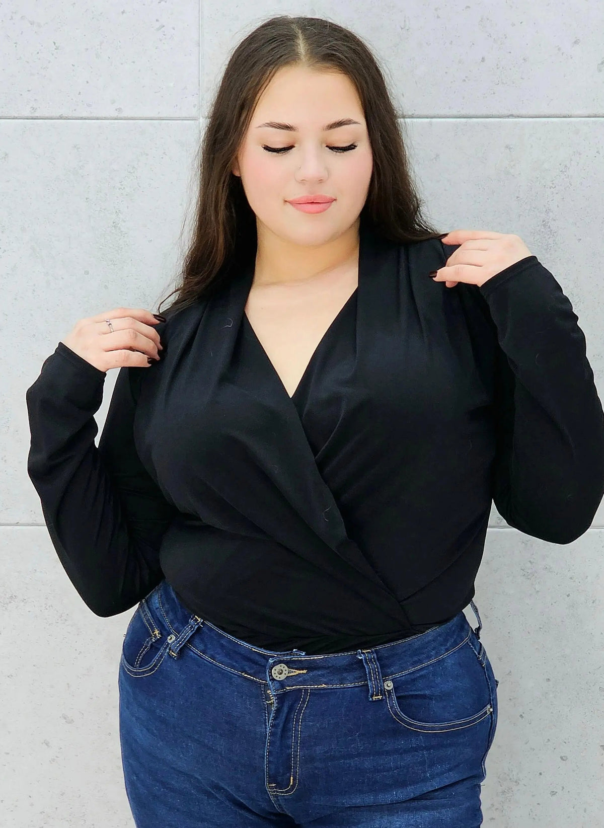 Body kopertowe plus size Stylowa XL