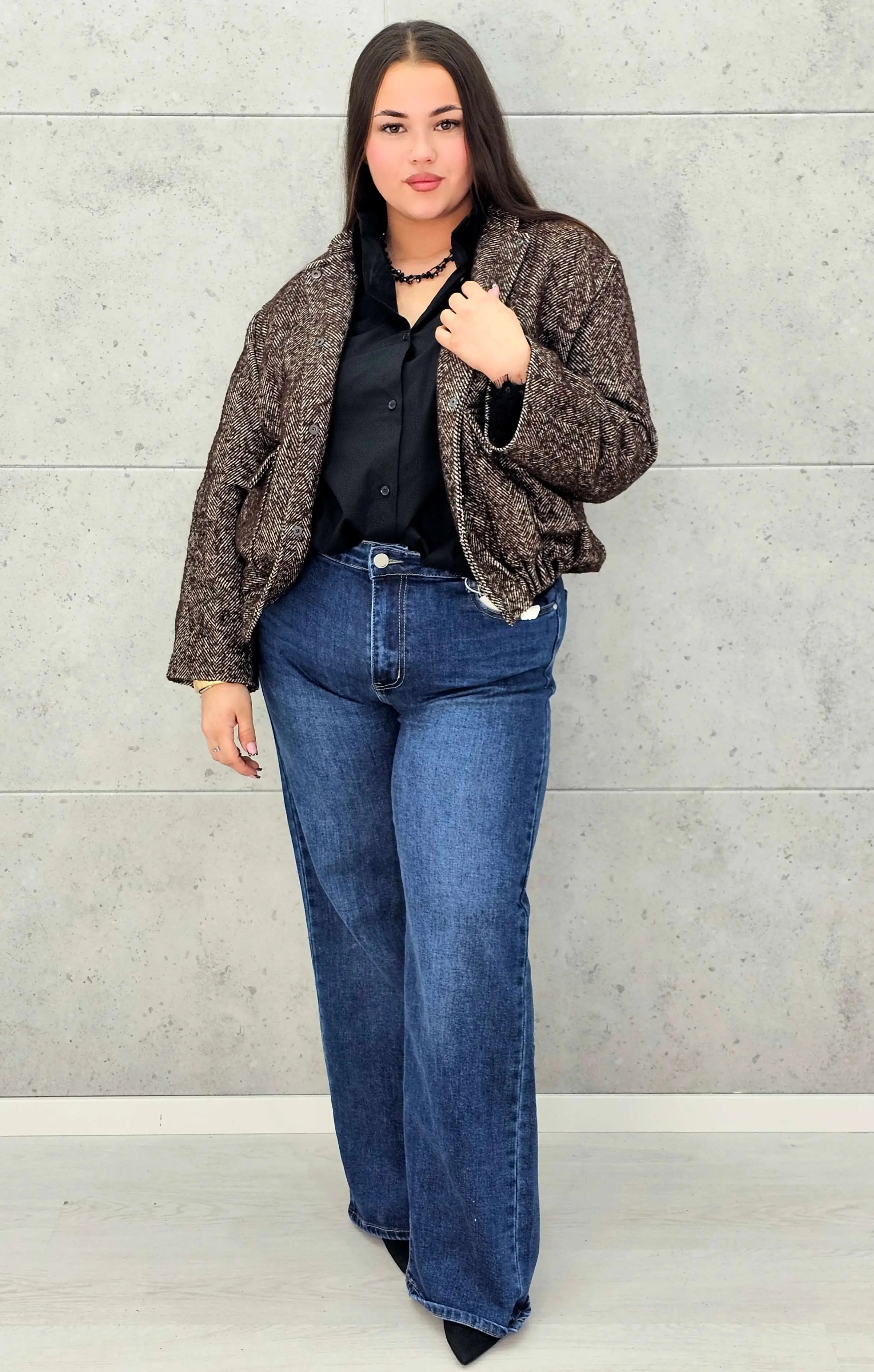 Bomberka plus size – modna i wygodna kurtka dla każdej kobiety Stylowa XL