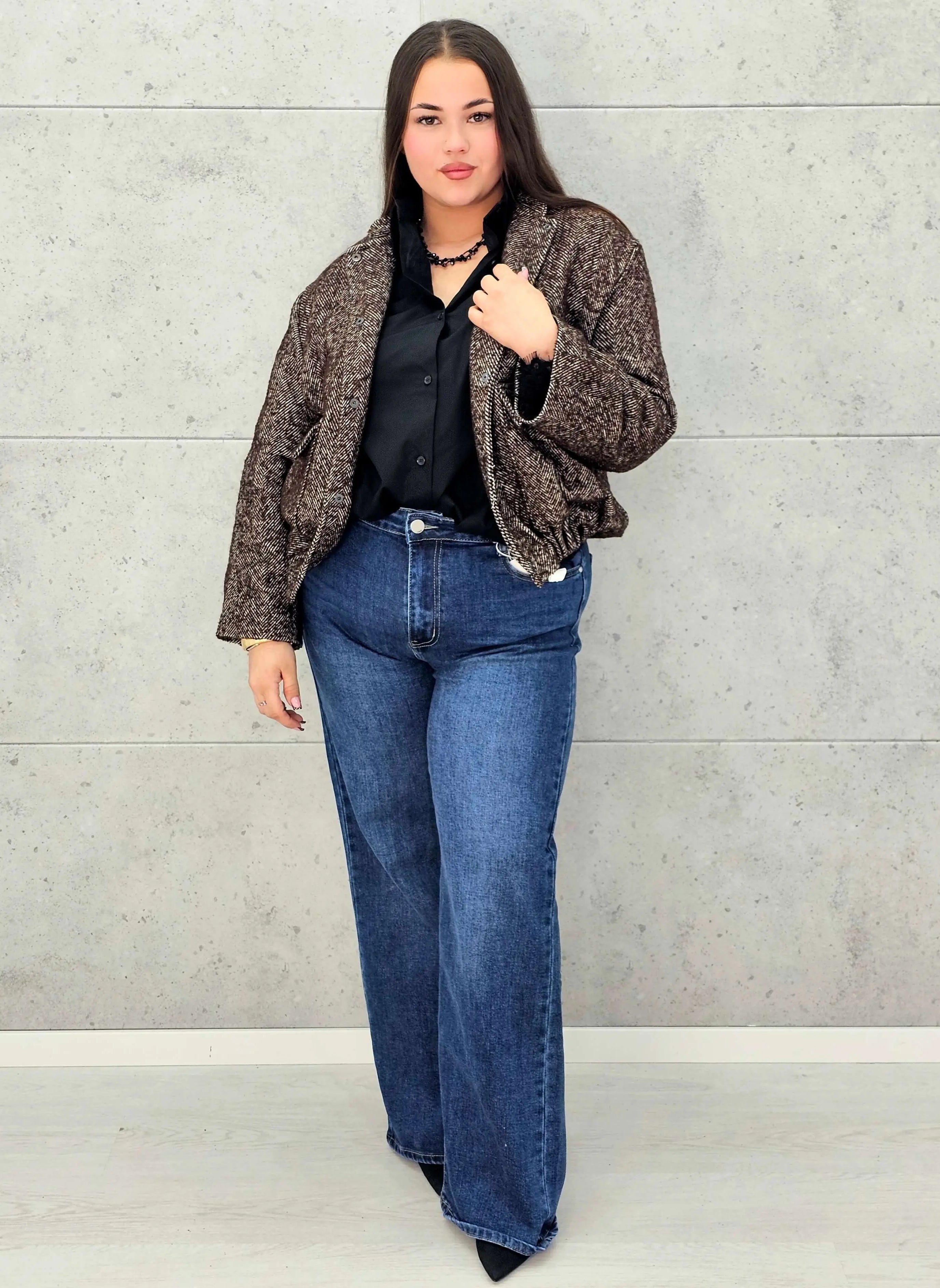 Bomberka plus size – modna i wygodna kurtka dla każdej kobiety Stylowa XL