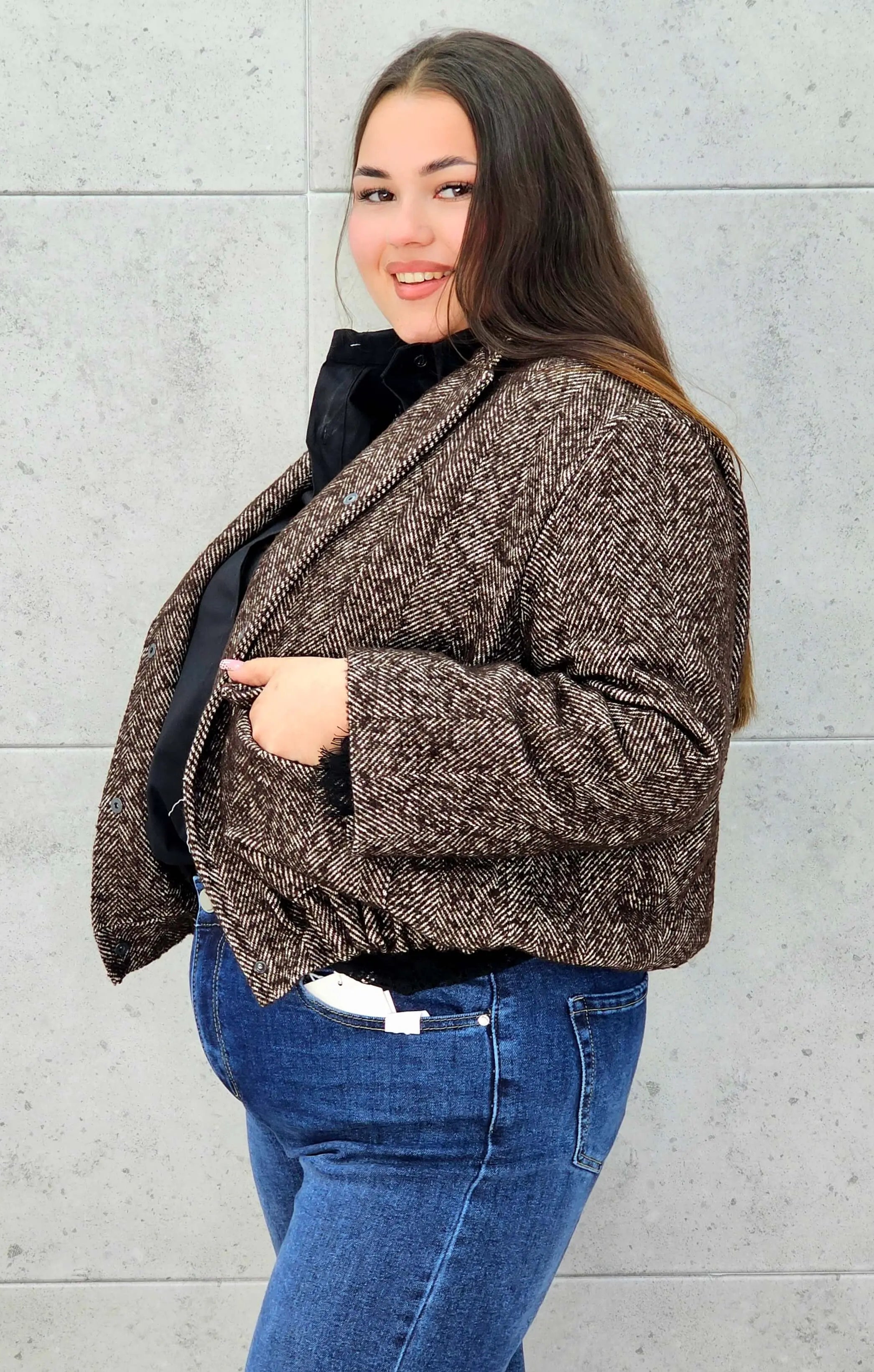 Bomberka plus size – modna i wygodna kurtka dla każdej kobiety Stylowa XL