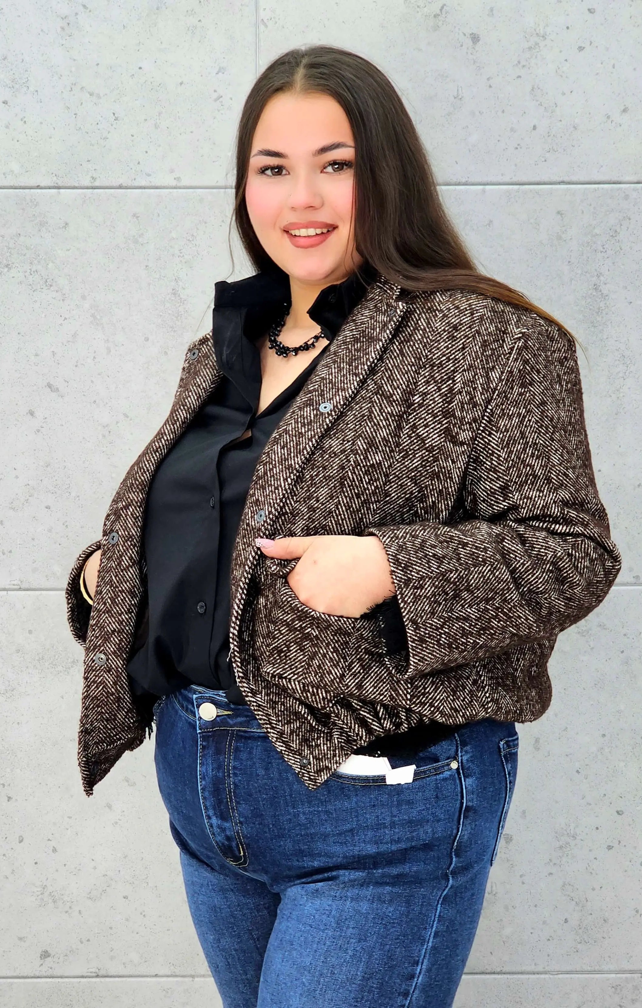 Bomberka plus size – modna i wygodna kurtka dla każdej kobiety Stylowa XL