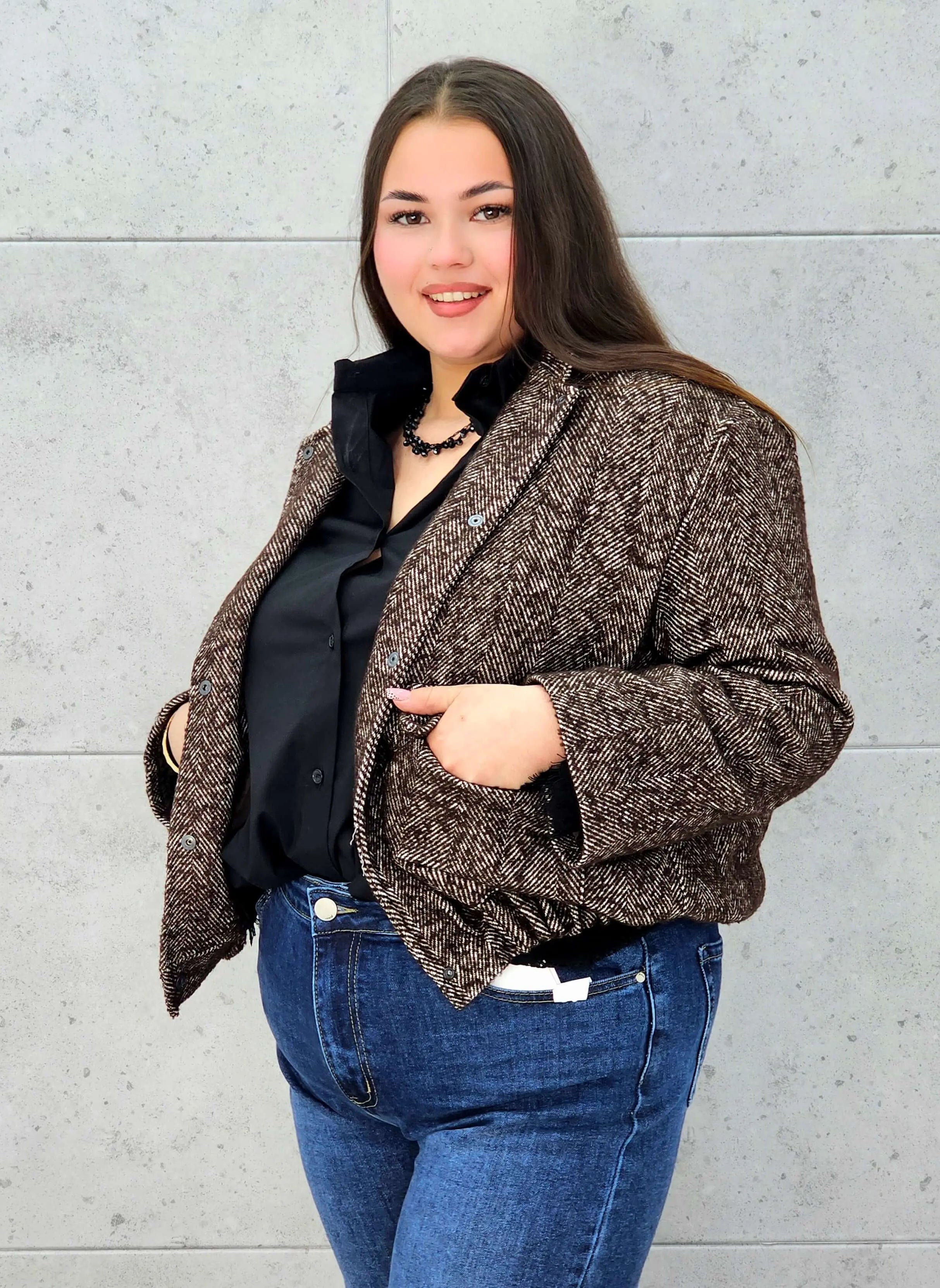 Bomberka plus size – modna i wygodna kurtka dla każdej kobiety Stylowa XL