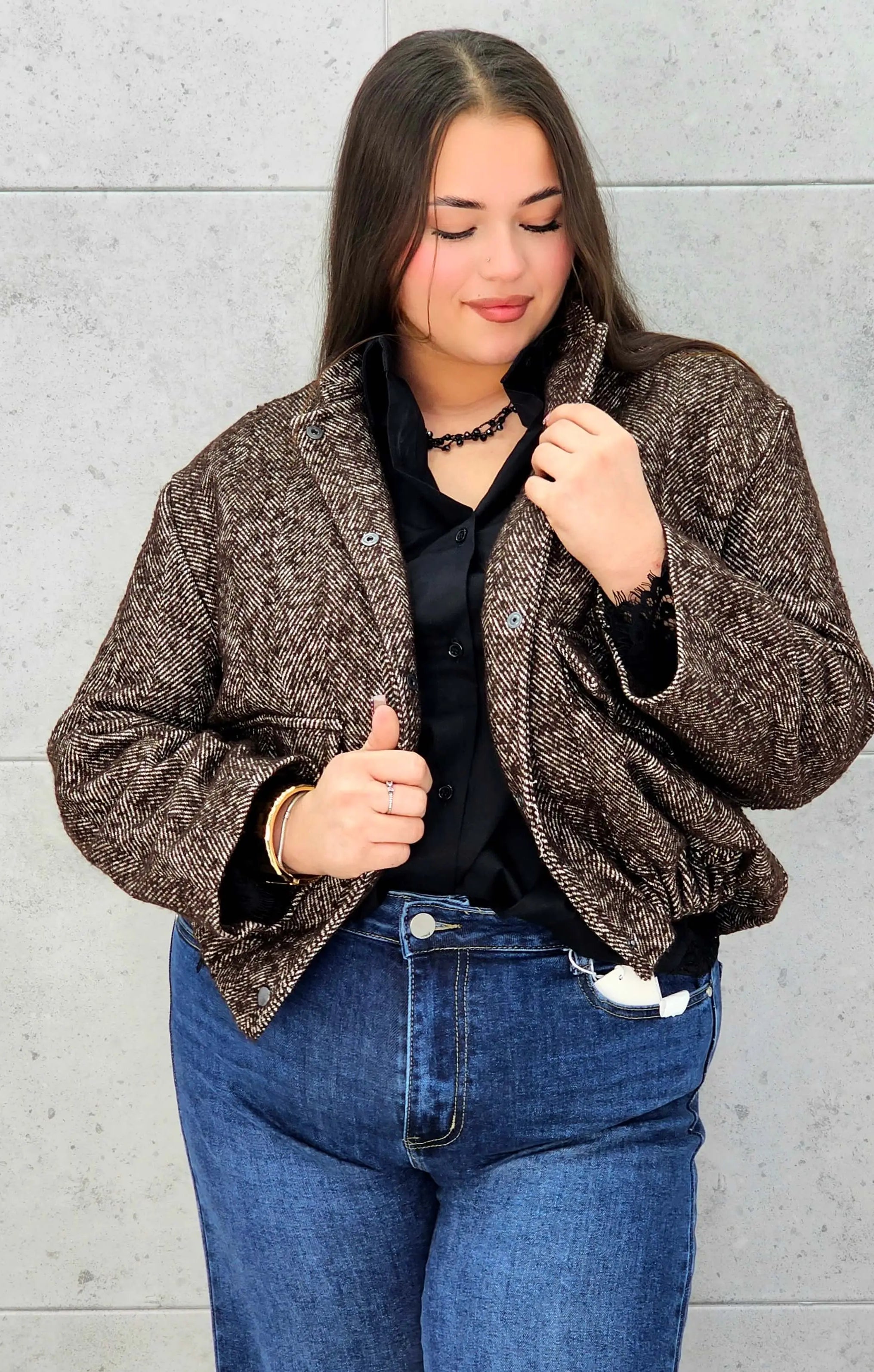 Bomberka plus size – modna i wygodna kurtka dla każdej kobiety Stylowa XL
