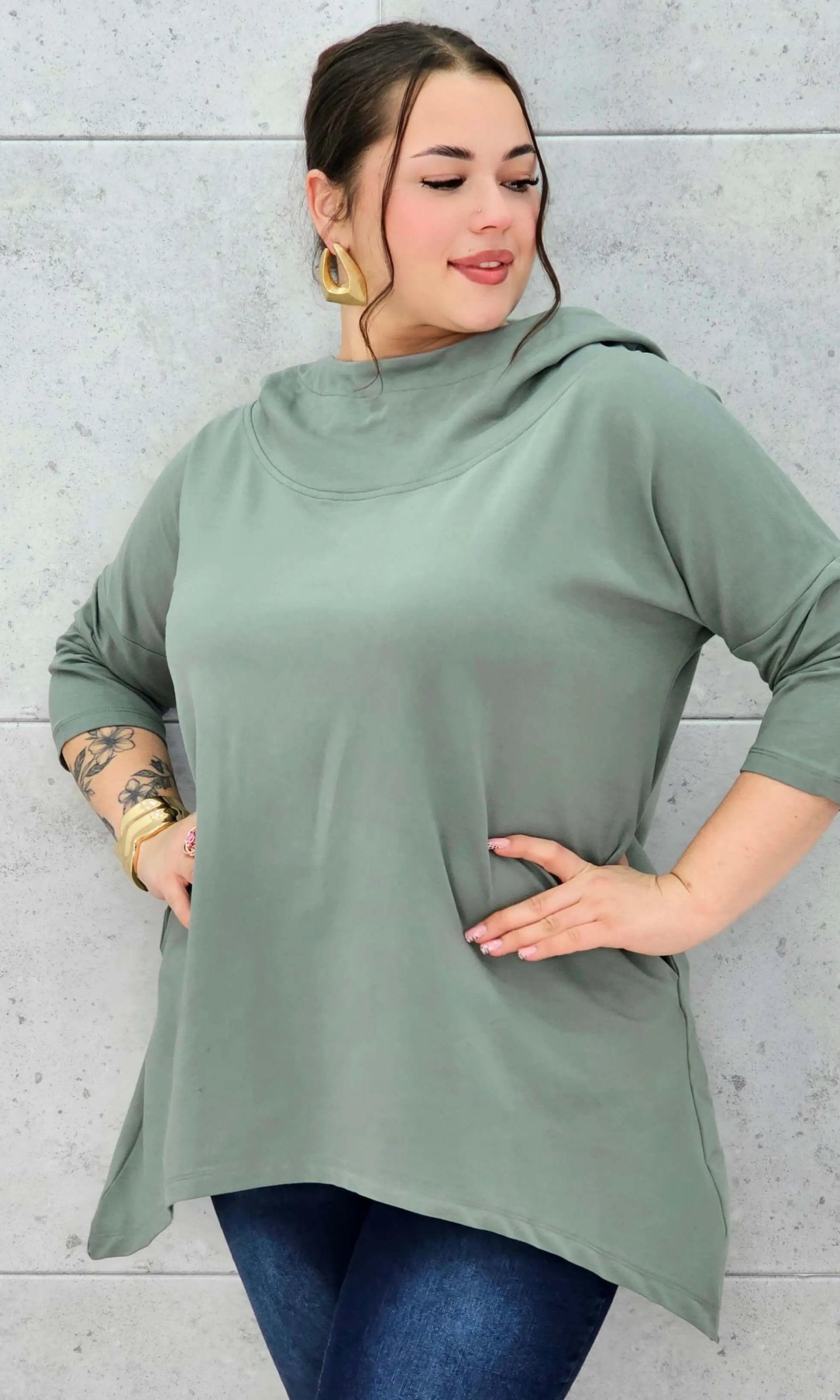 Codzienna Elegancja z Luzem Stylowa XL