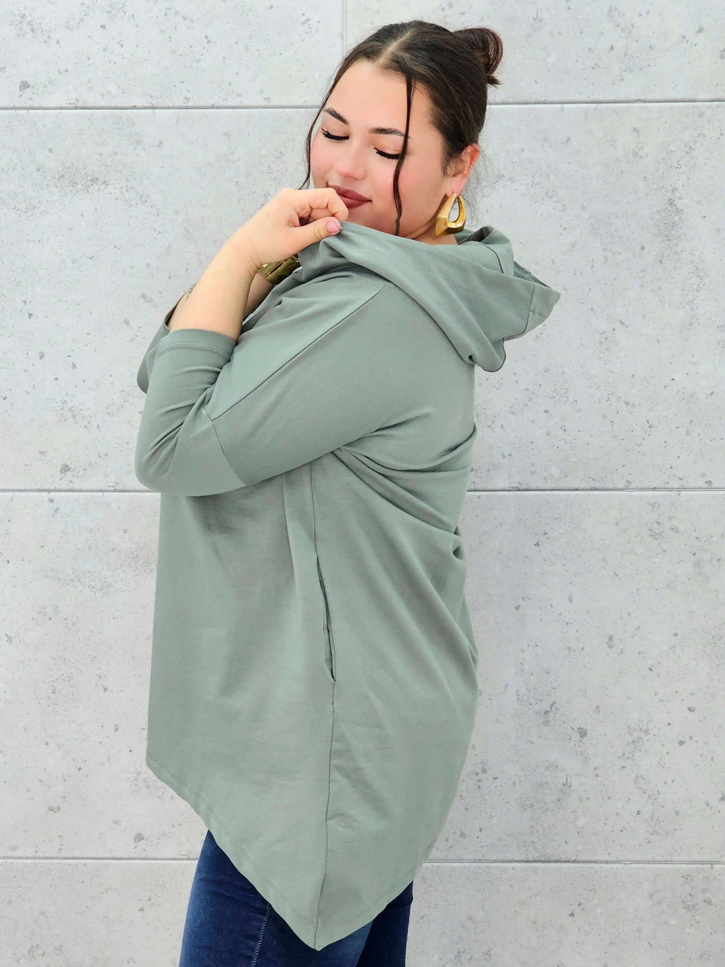 Codzienna Elegancja z Luzem Stylowa XL