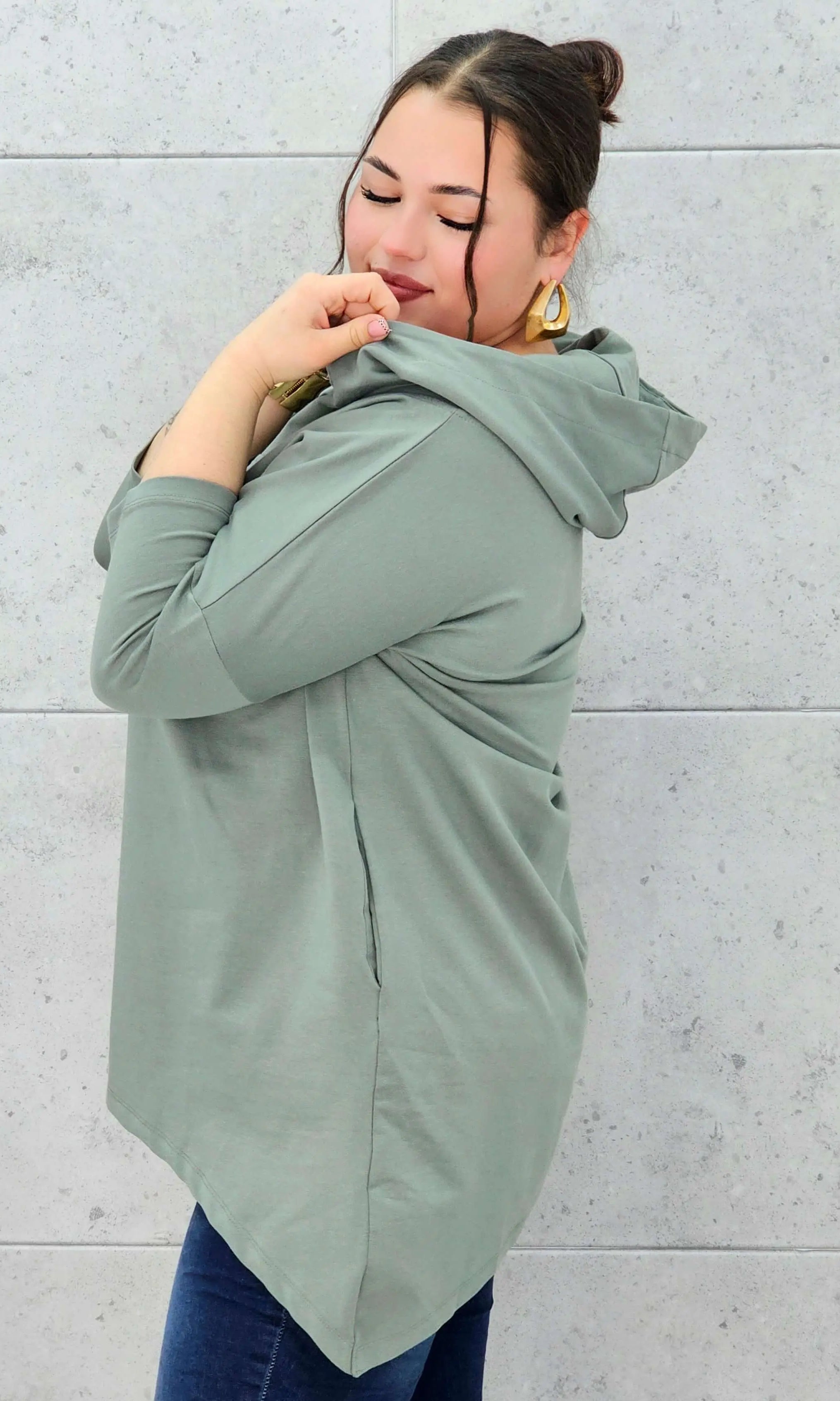 Codzienna Elegancja z Luzem Stylowa XL