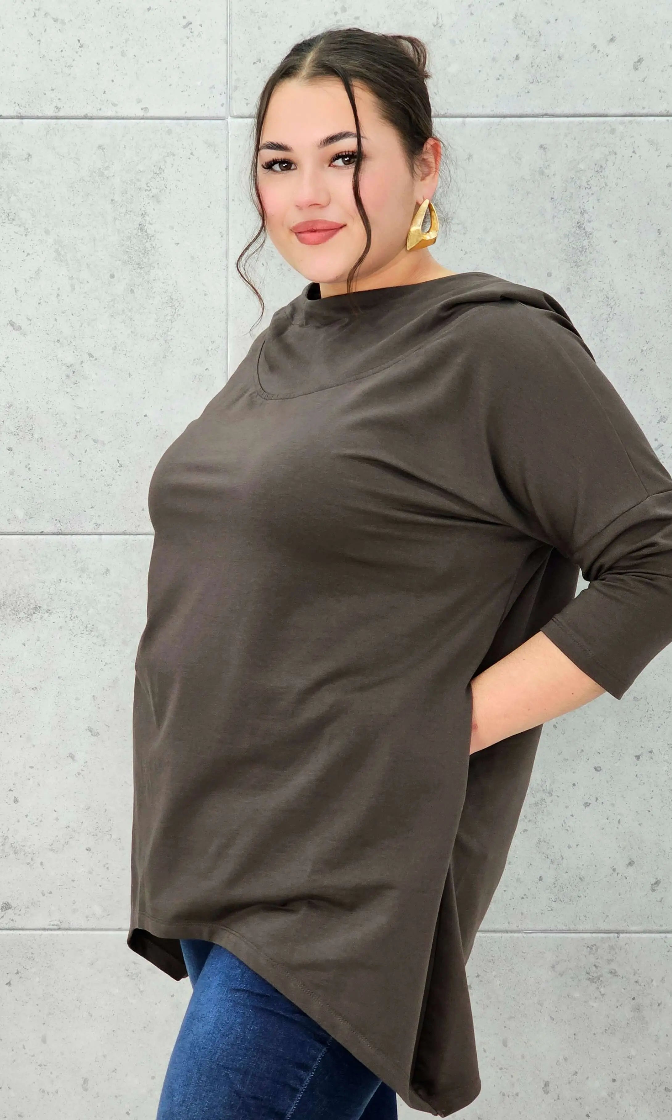 Codzienna Elegancja z Luzem Stylowa XL