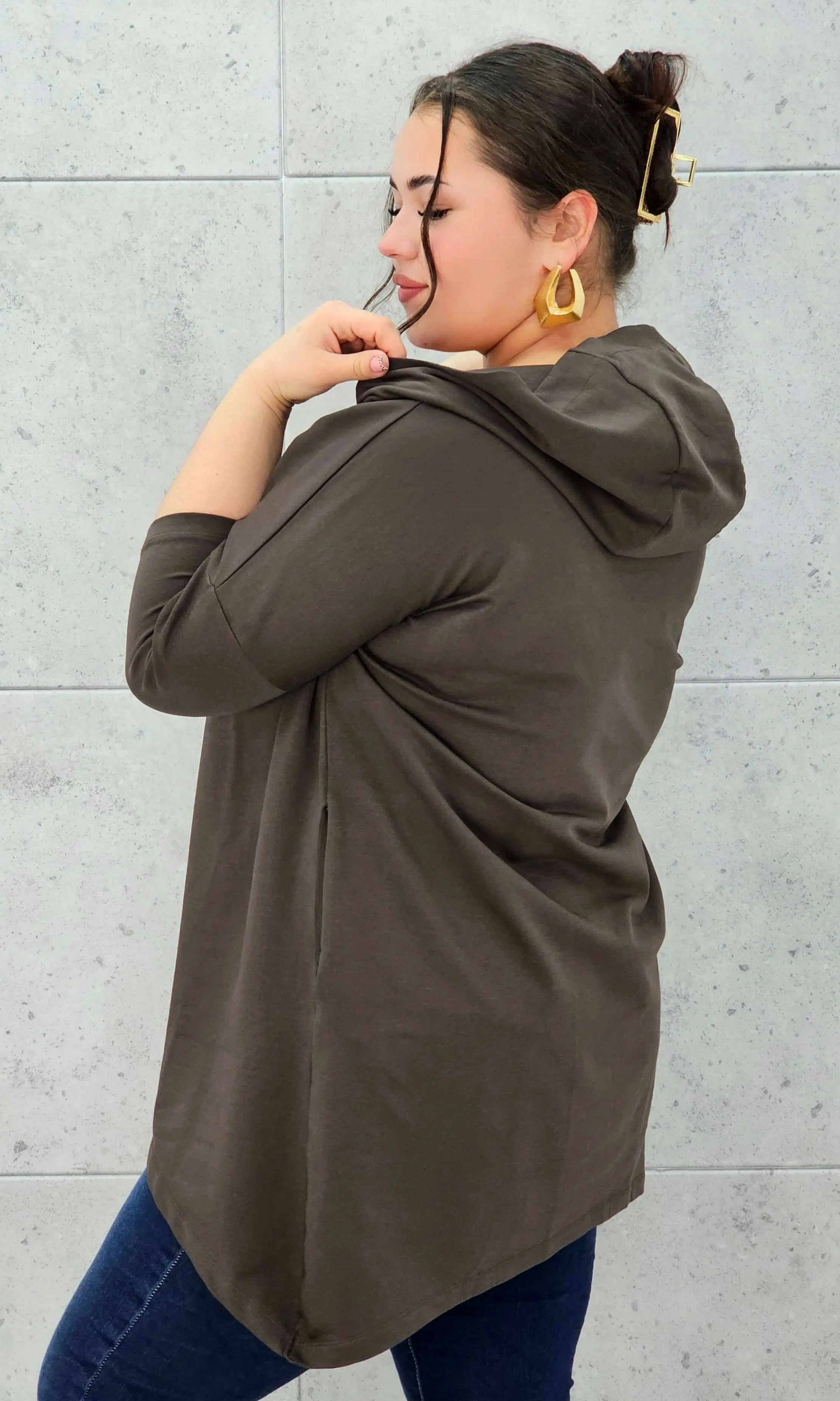 Codzienna Elegancja z Luzem Stylowa XL