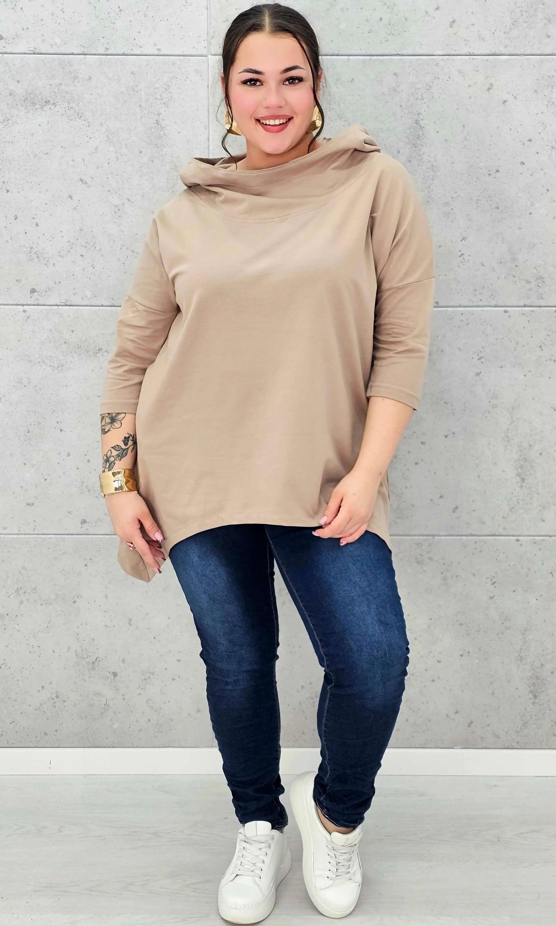 Codzienna Elegancja z Luzem Stylowa XL