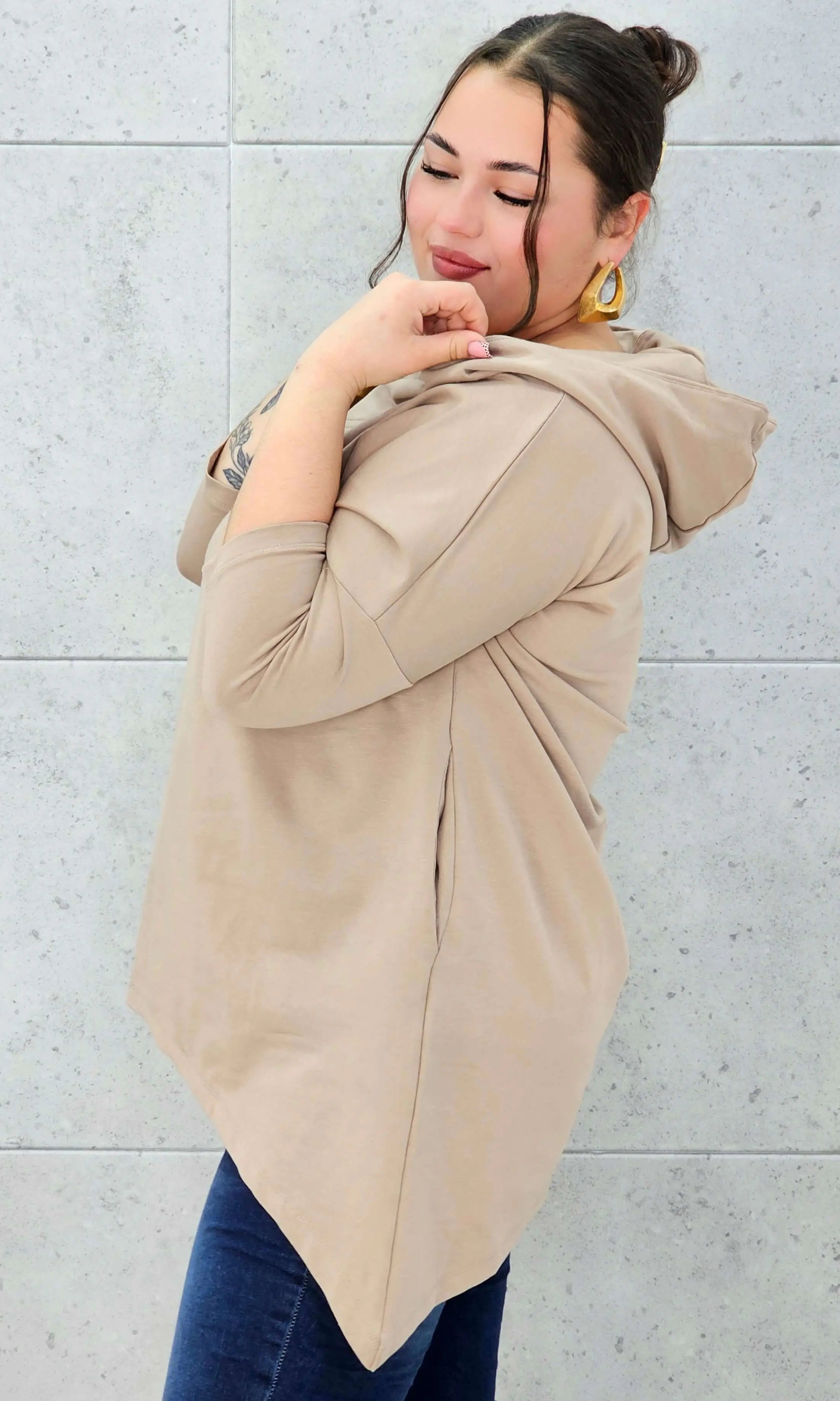 Codzienna Elegancja z Luzem Stylowa XL