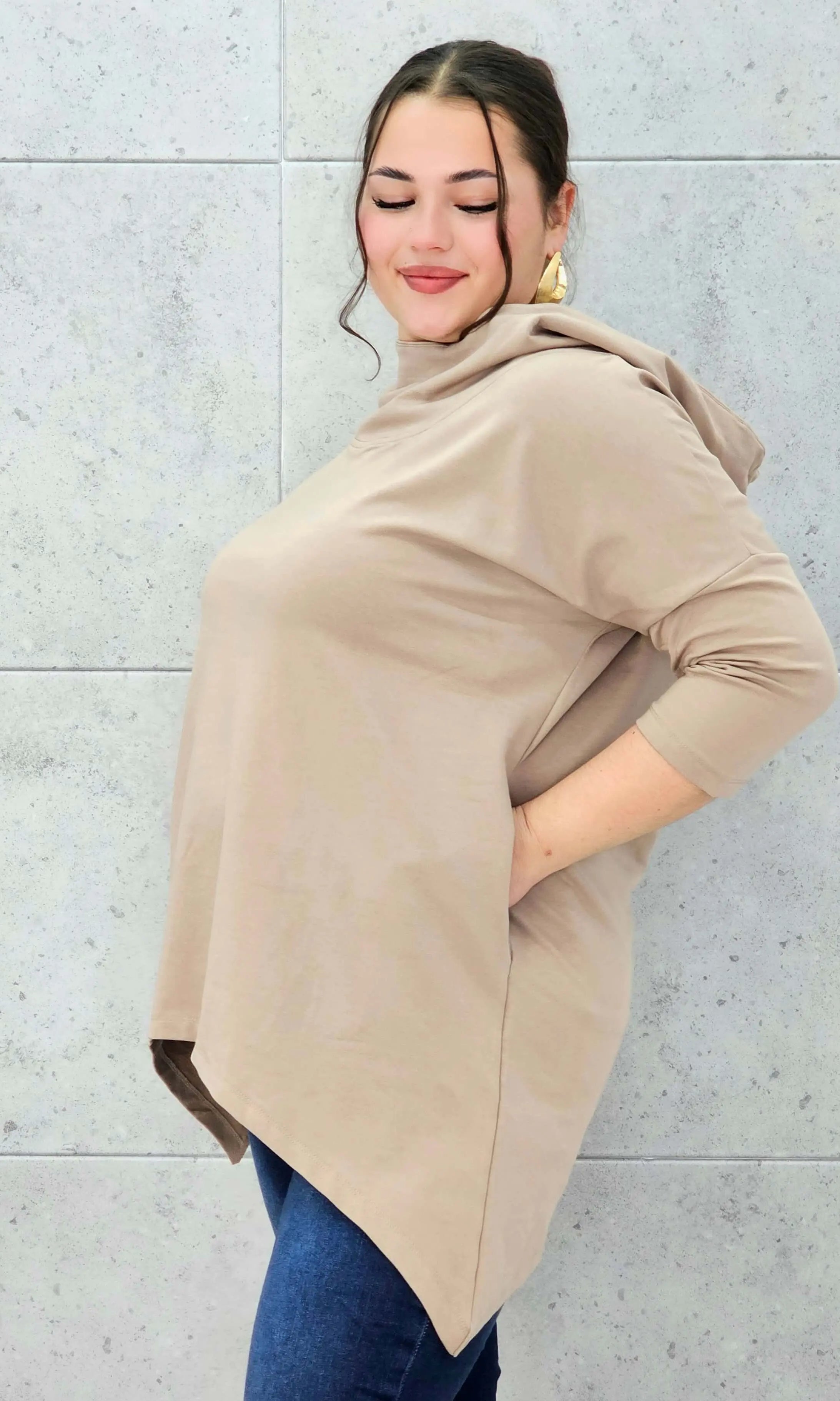 Codzienna Elegancja z Luzem Stylowa XL