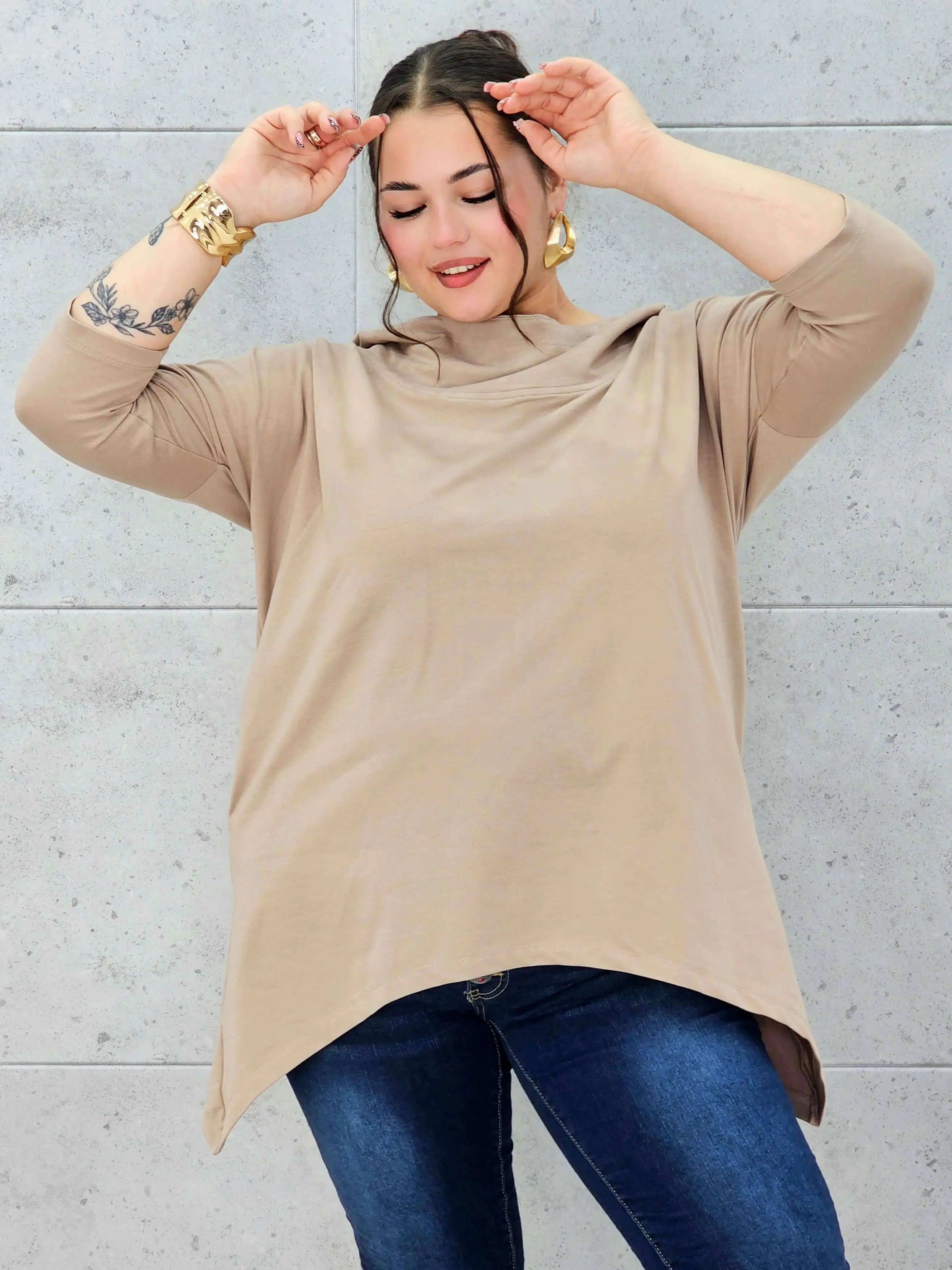 Codzienna Elegancja z Luzem Stylowa XL