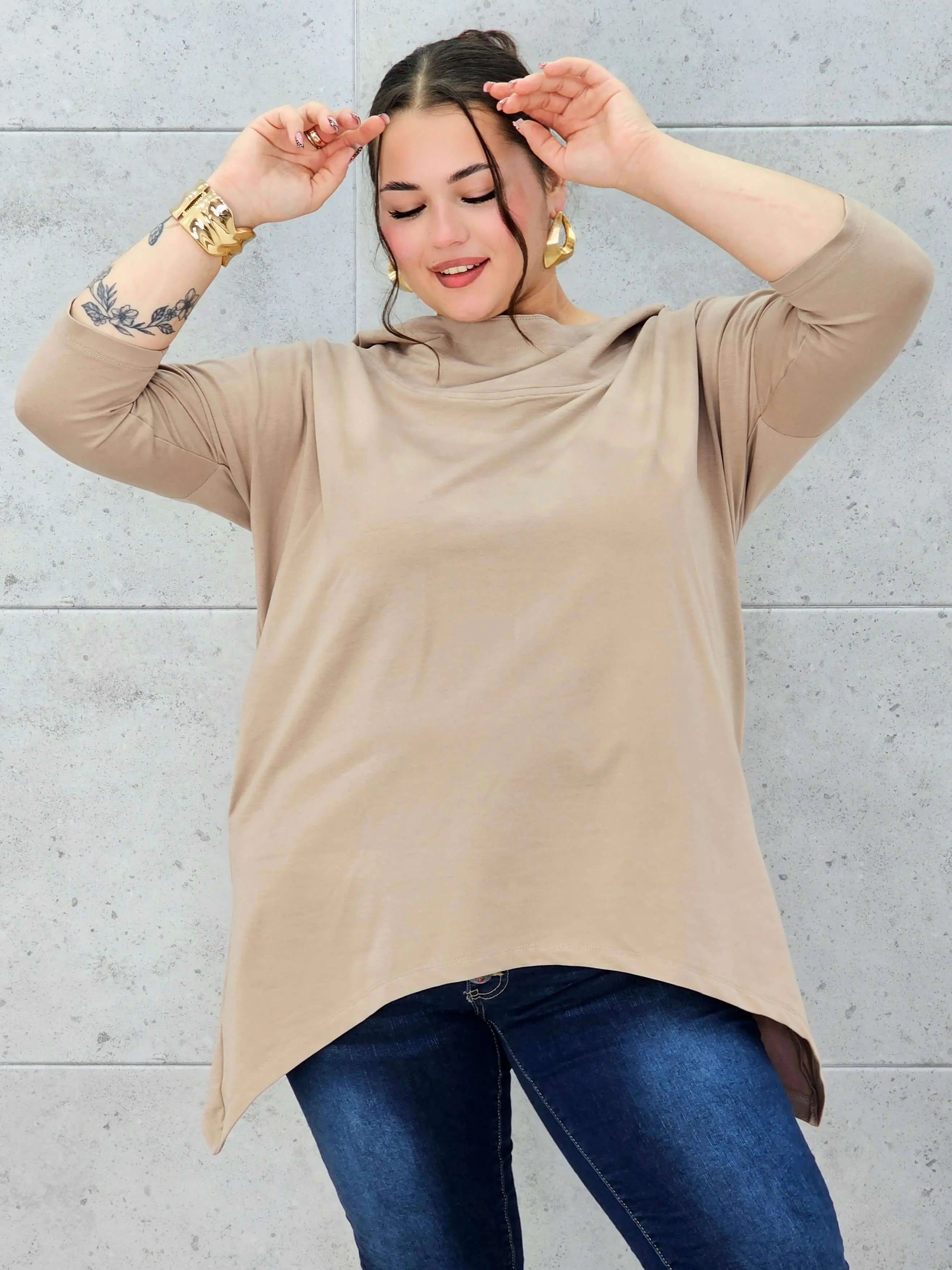 Codzienna Elegancja z Luzem Stylowa XL