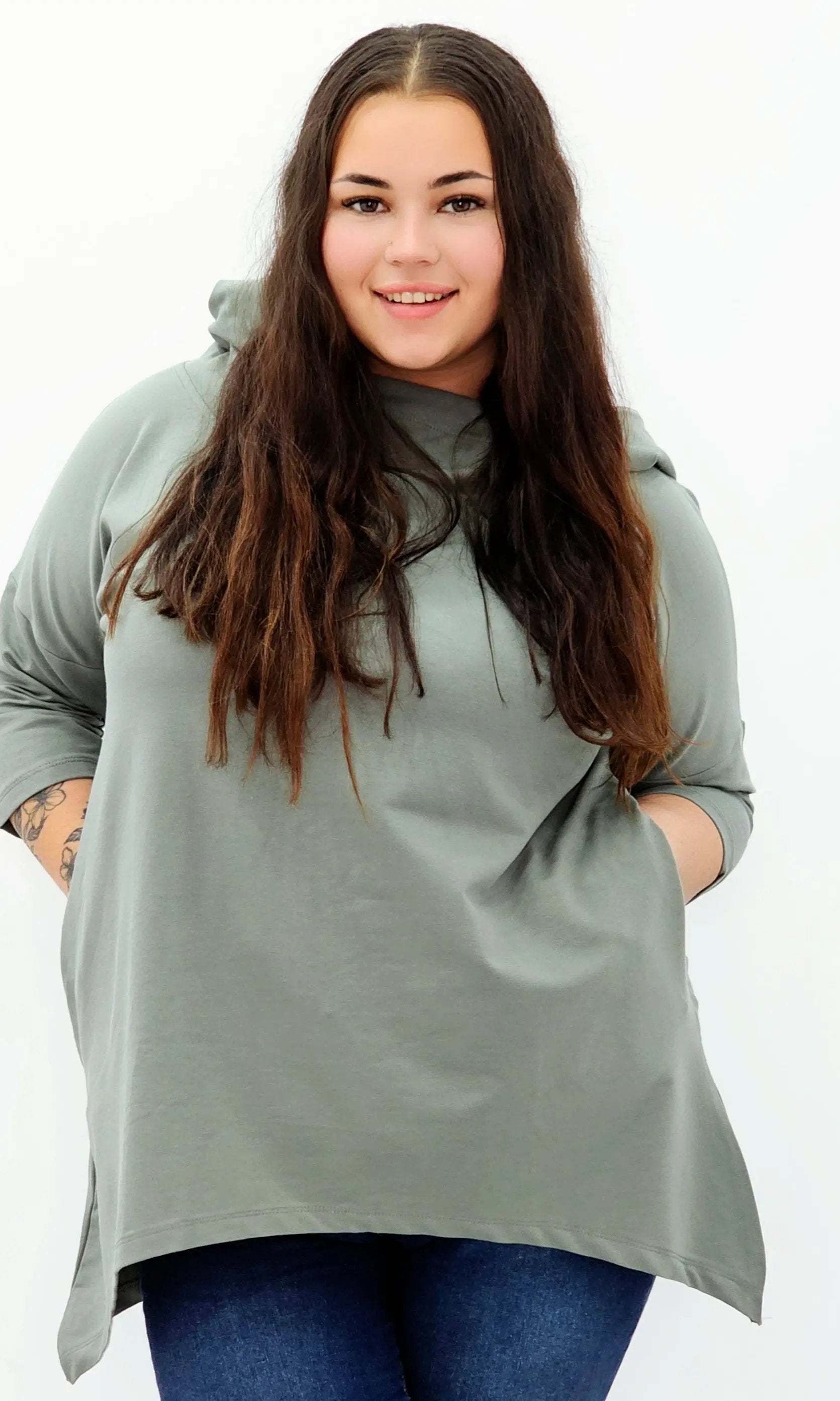 Codzienna Elegancja z Luzem Stylowa XL