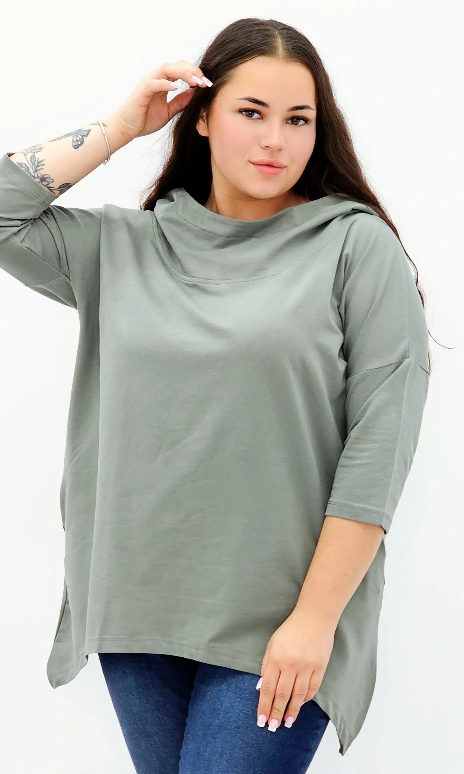 Codzienna Elegancja z Luzem Stylowa XL