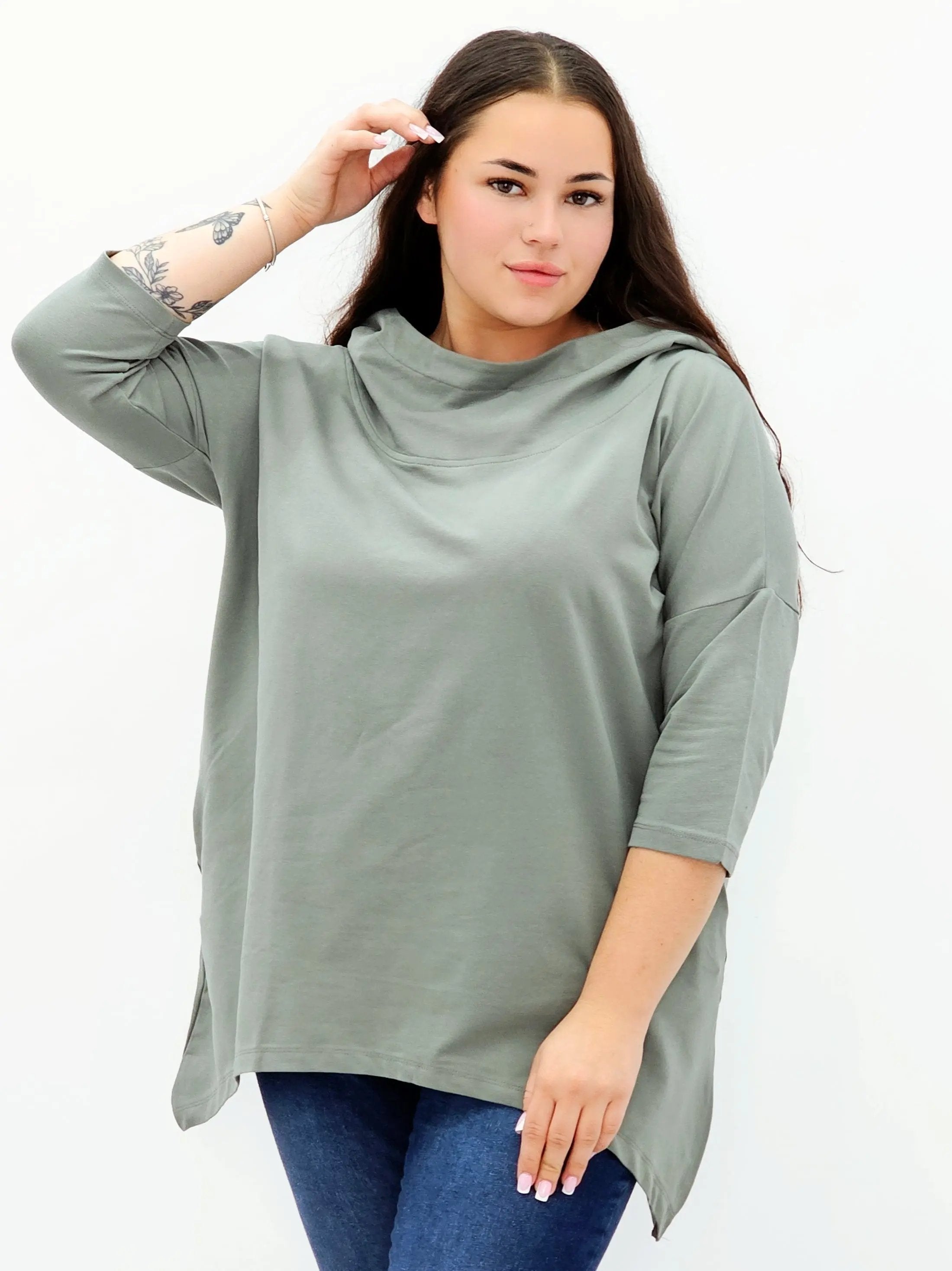 Codzienna Elegancja z Luzem Stylowa XL